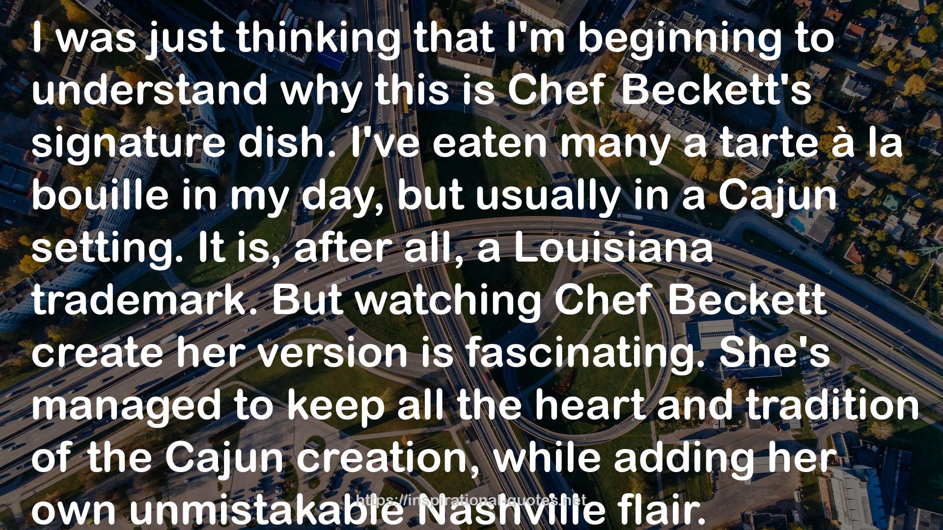 Hadley Beckett's Next Dish QUOTES