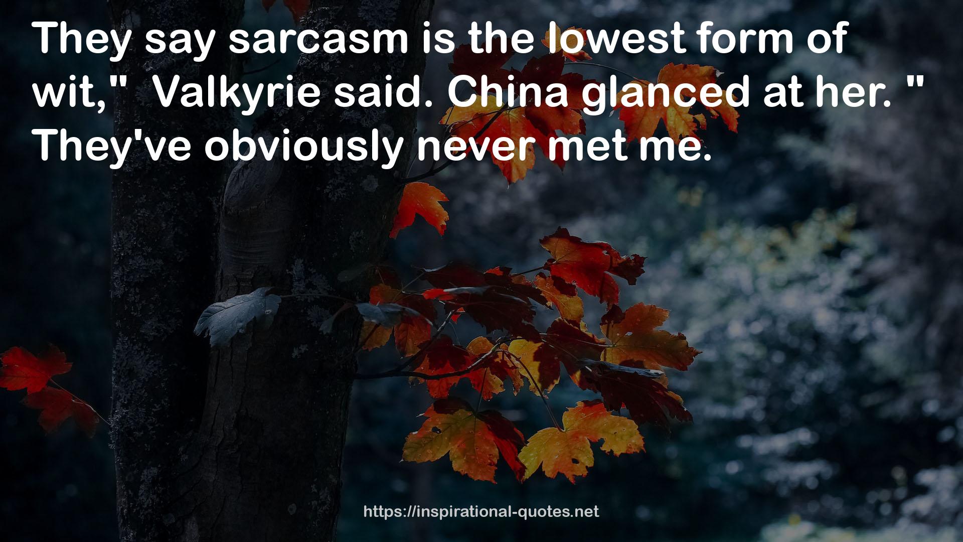 sarcasm  QUOTES