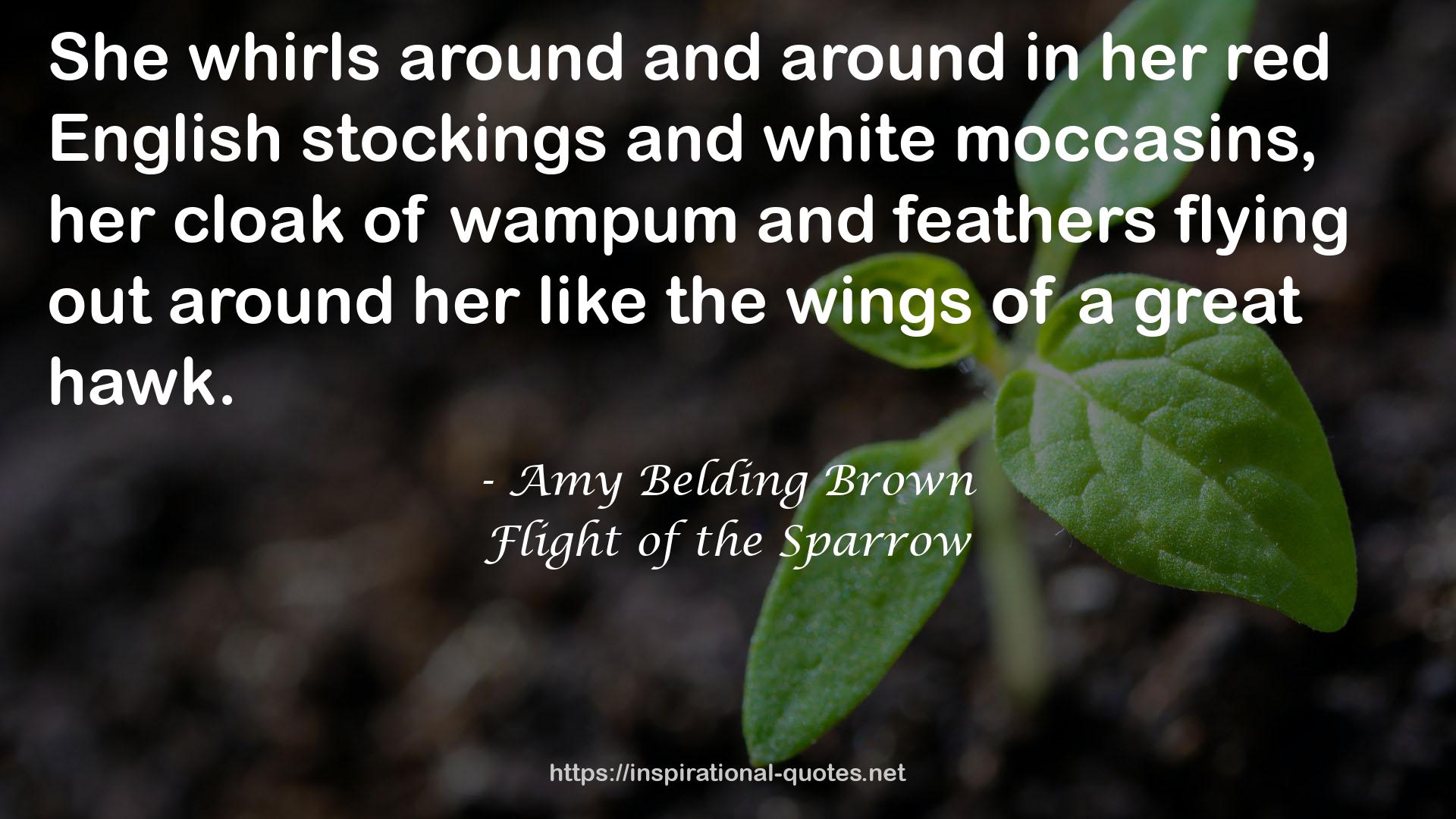 Flight of the Sparrow QUOTES