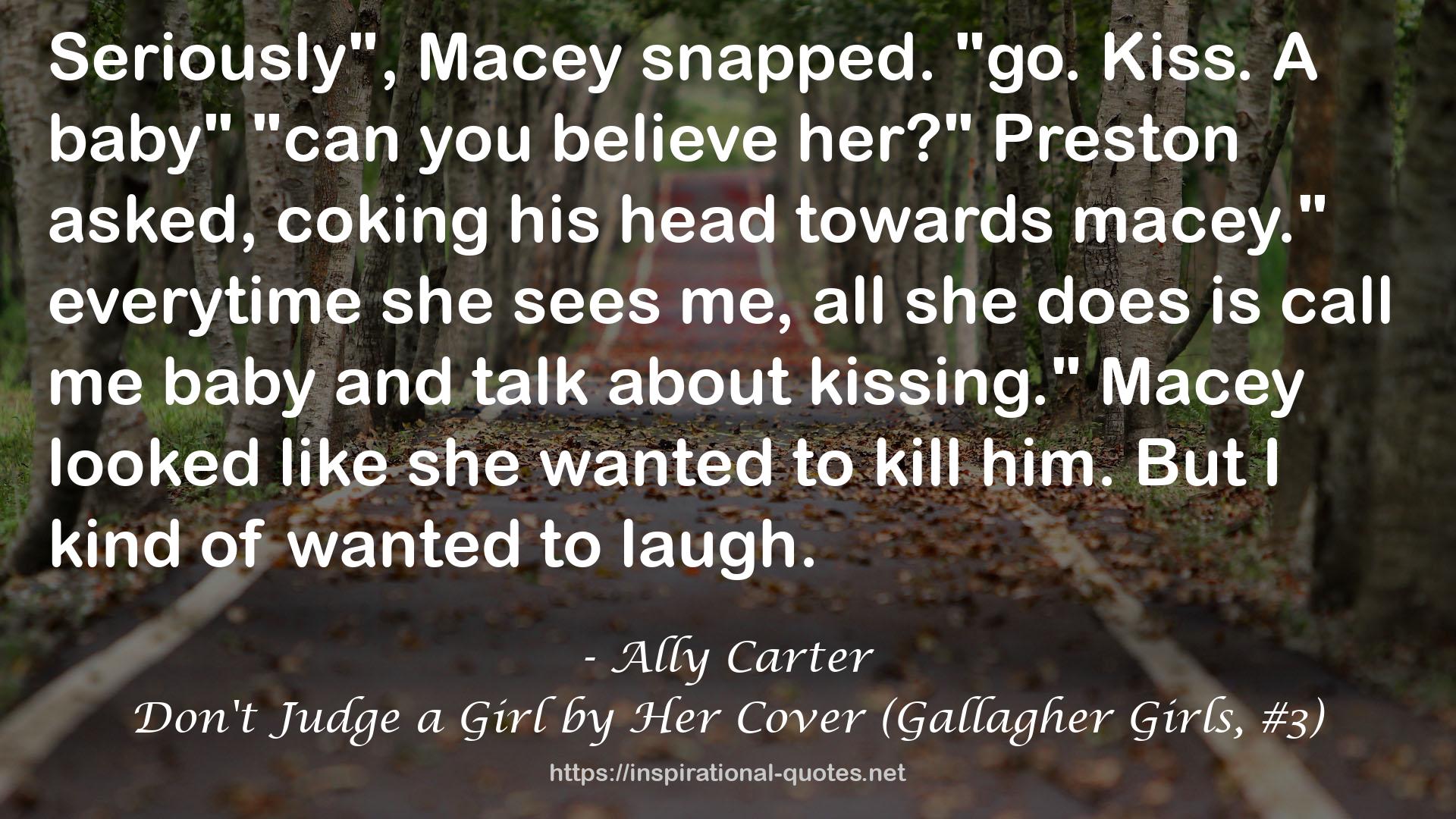 Ally Carter QUOTES