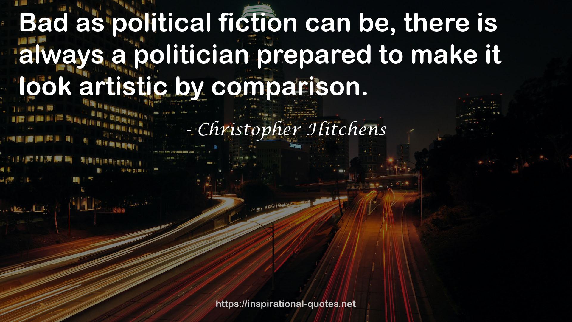 political fiction  QUOTES