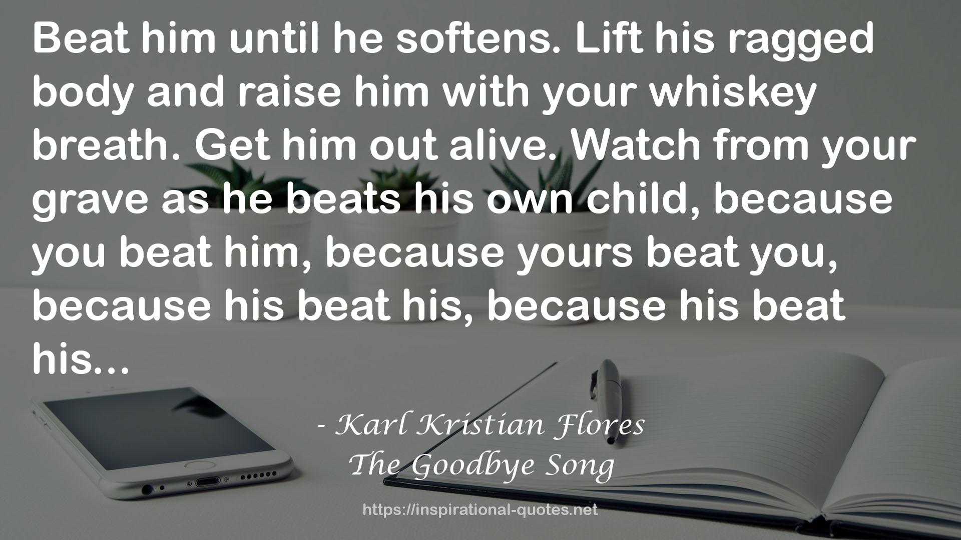 Karl Kristian Flores QUOTES