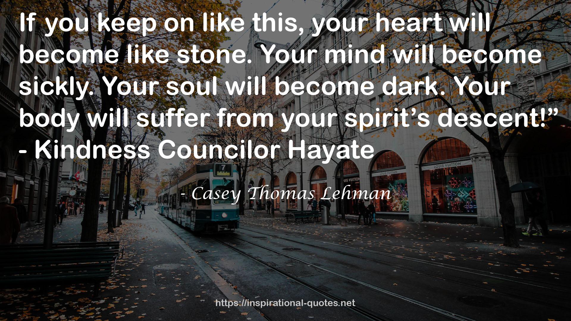 Casey Thomas Lehman QUOTES