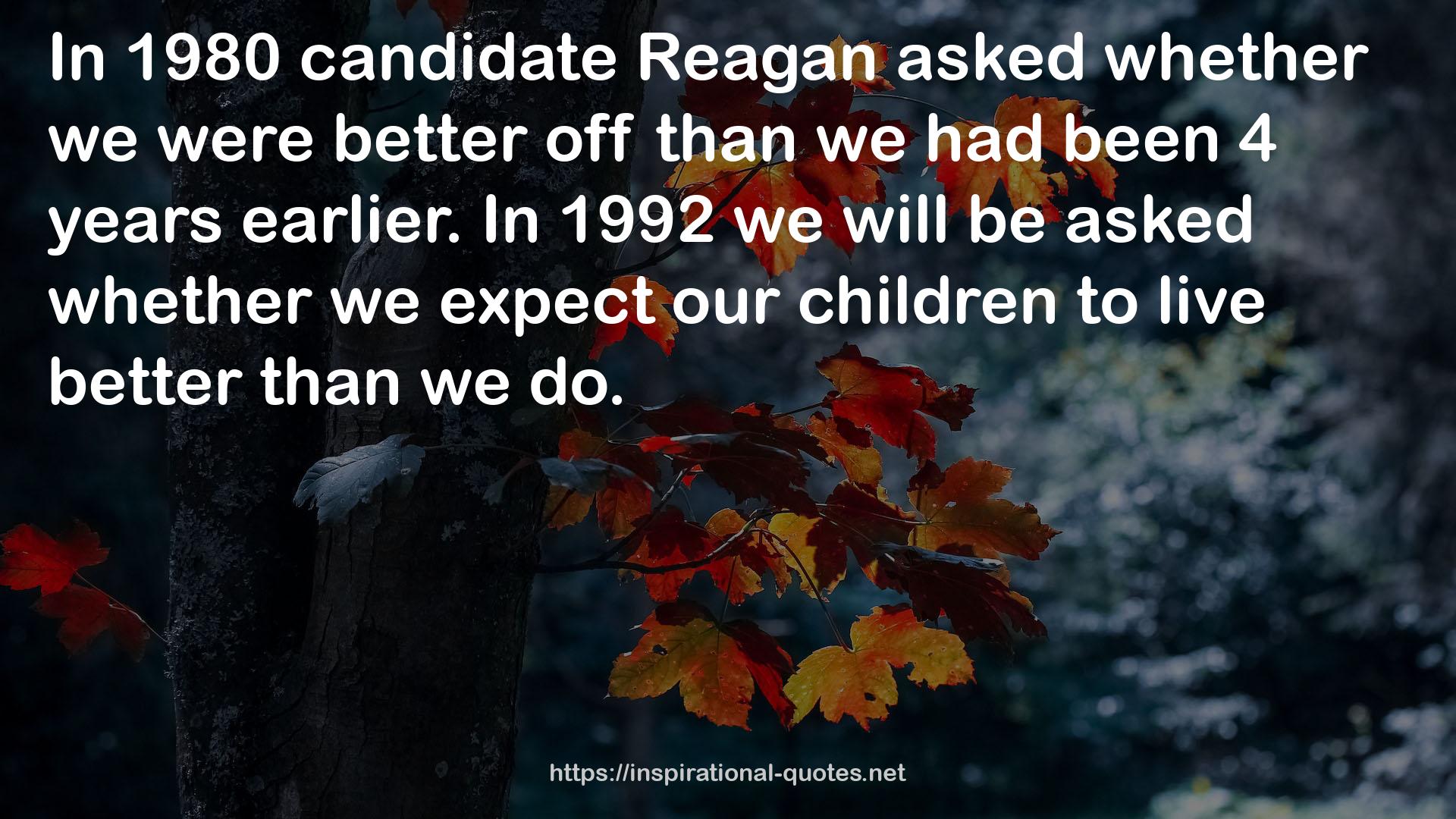 1980 candidate  QUOTES