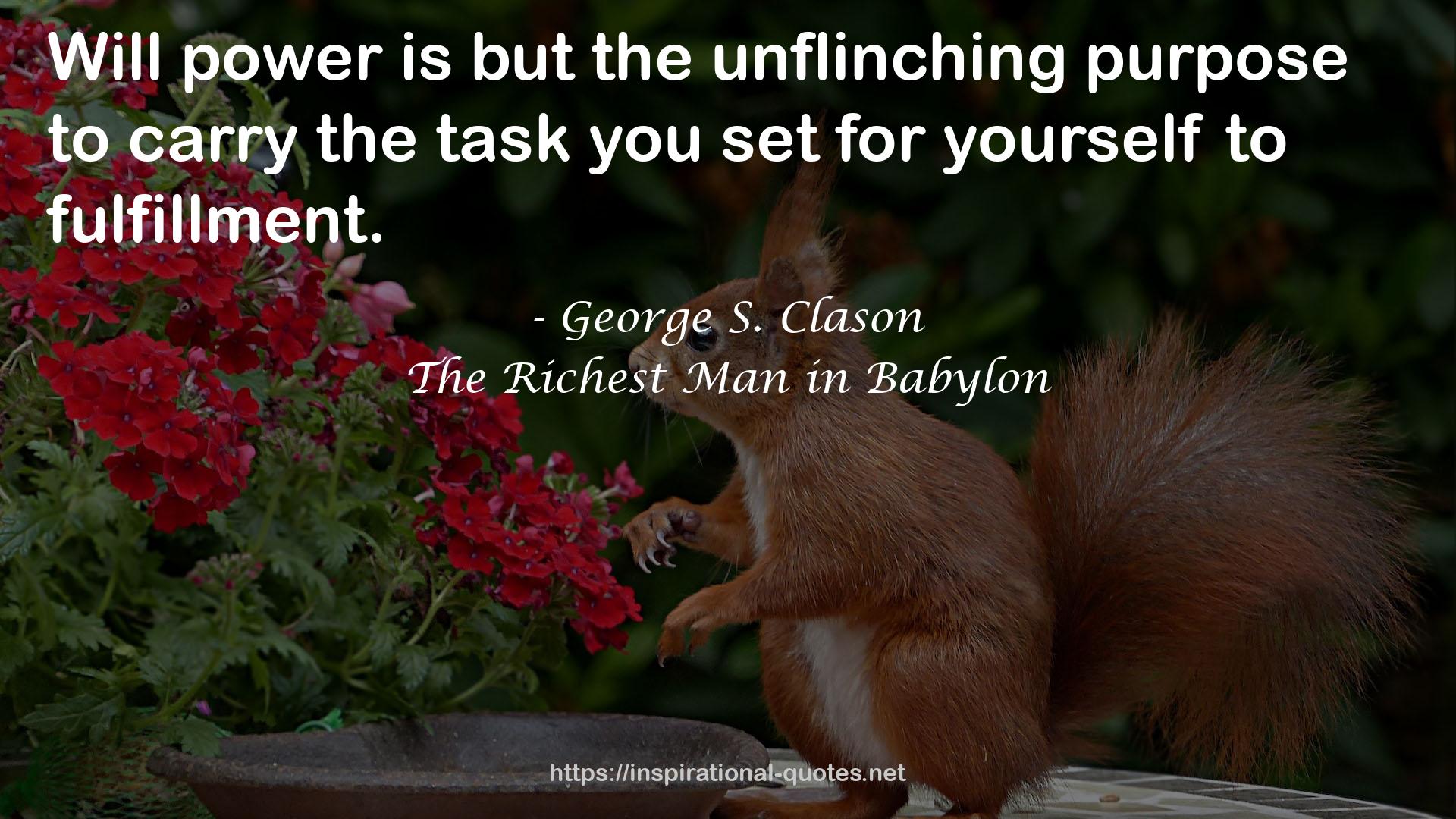 The Richest Man in Babylon QUOTES