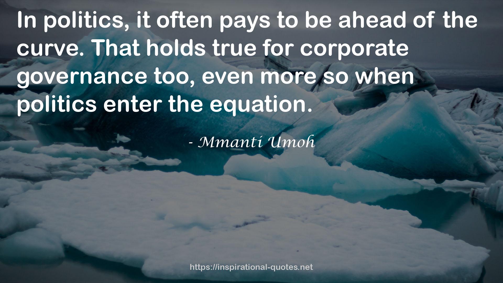 corporate governance  QUOTES