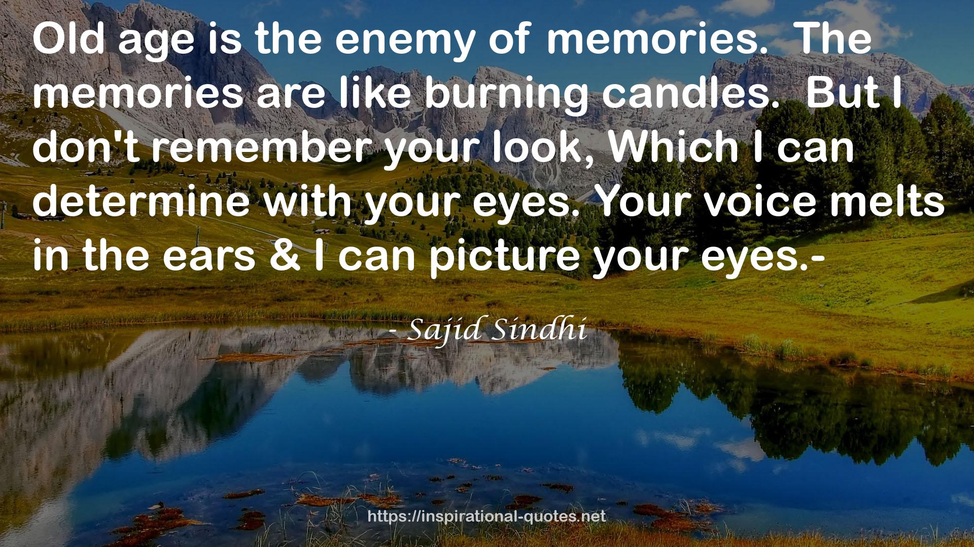 Sajid Sindhi QUOTES