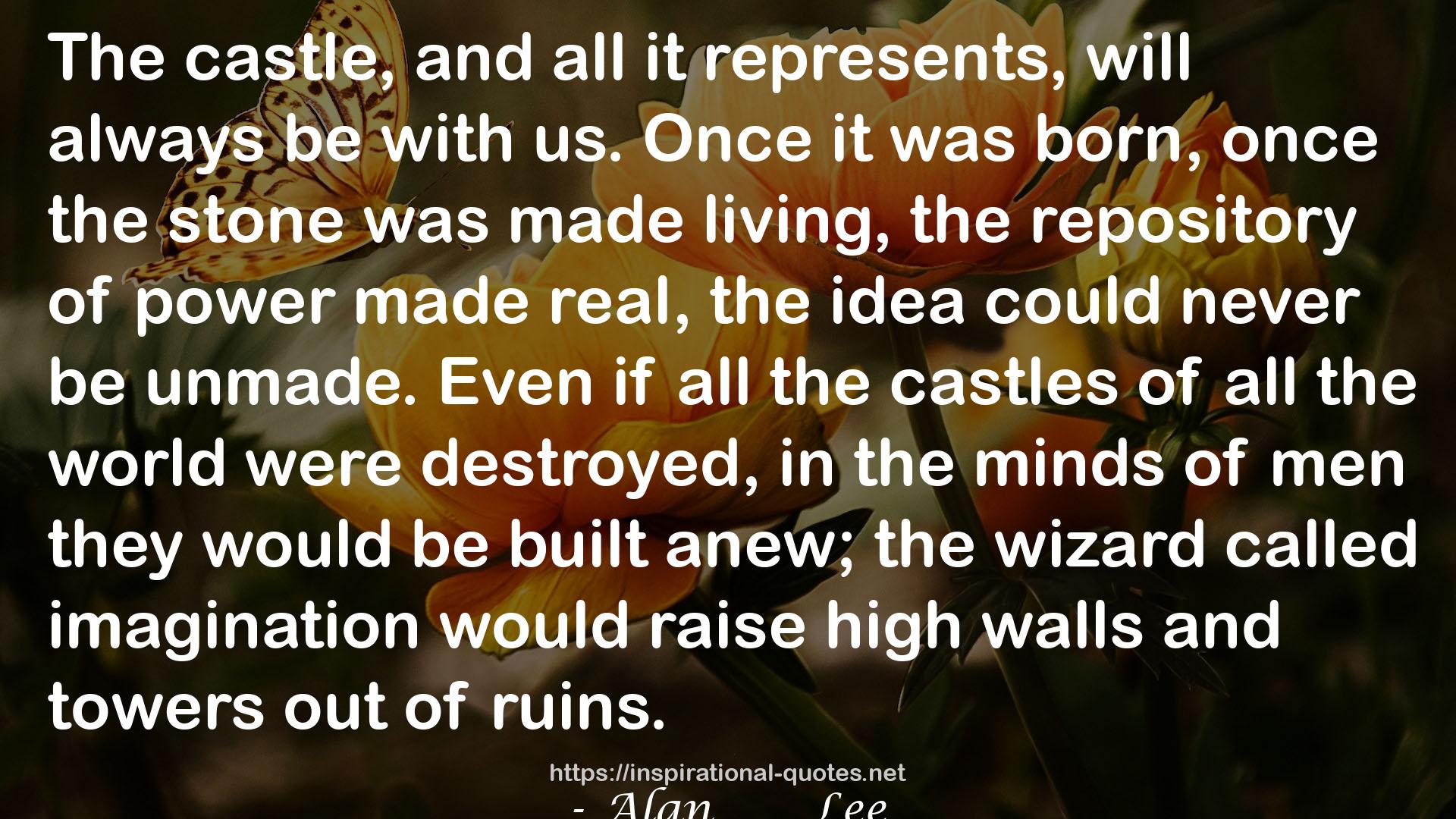 Castles QUOTES