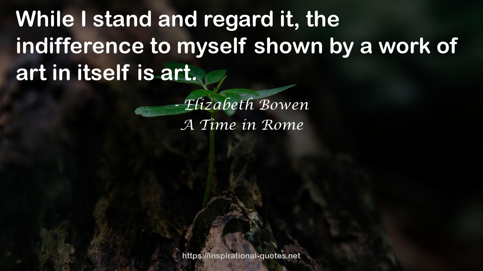 A Time in Rome QUOTES
