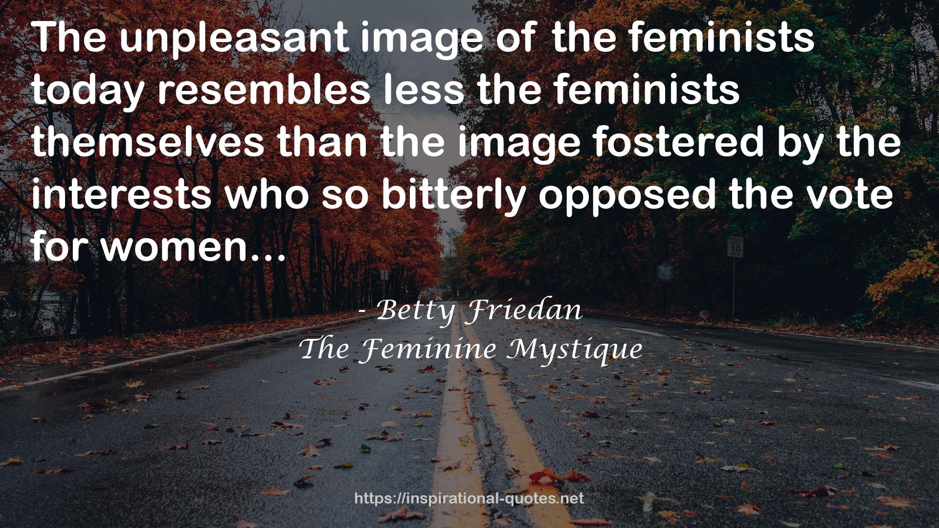 the feminists  QUOTES
