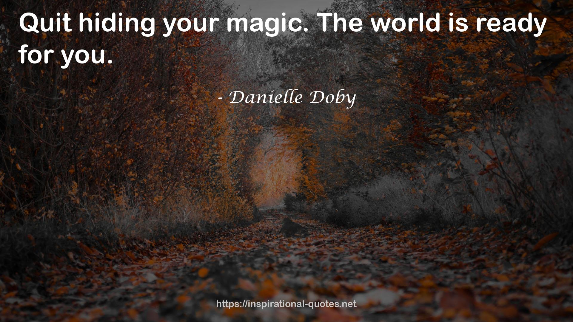 Danielle Doby QUOTES