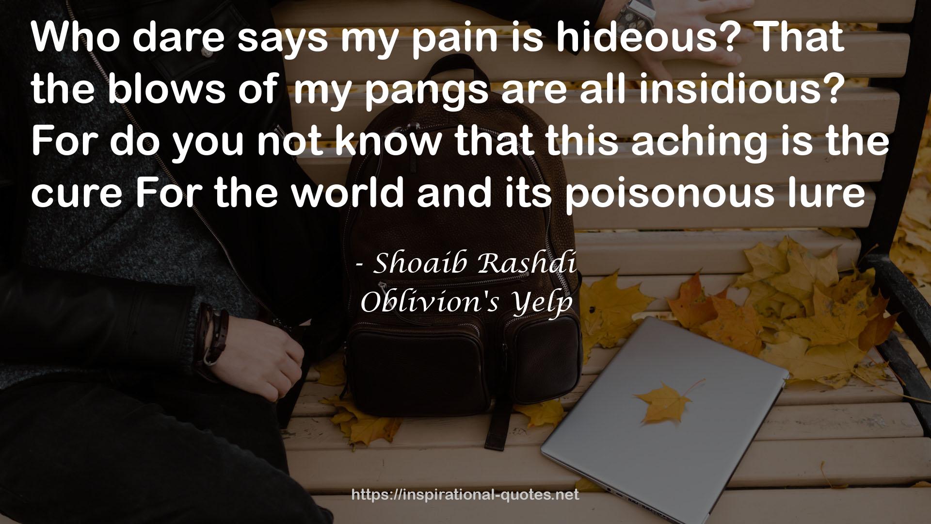 Shoaib Rashdi QUOTES