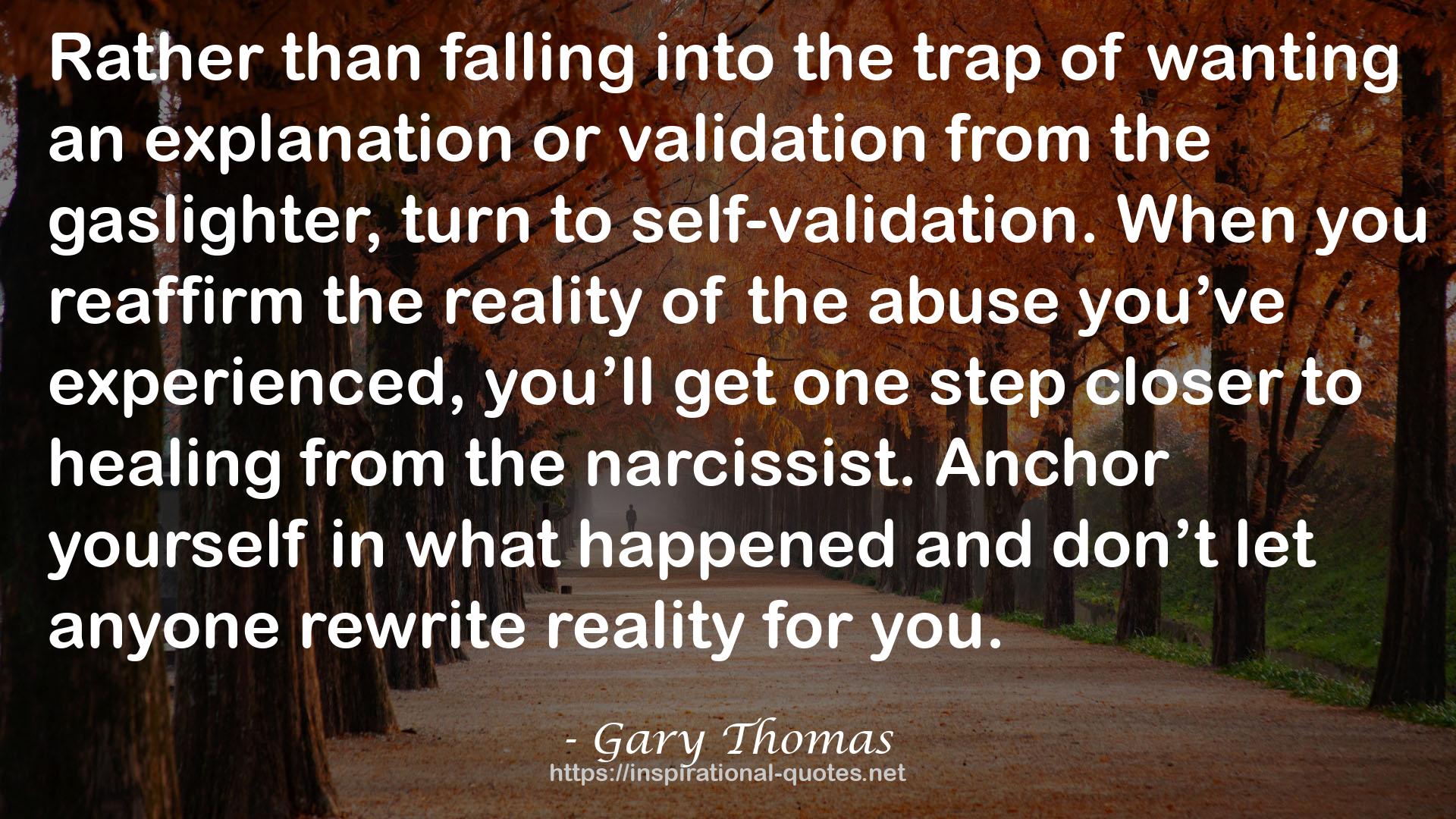 Gary Thomas QUOTES