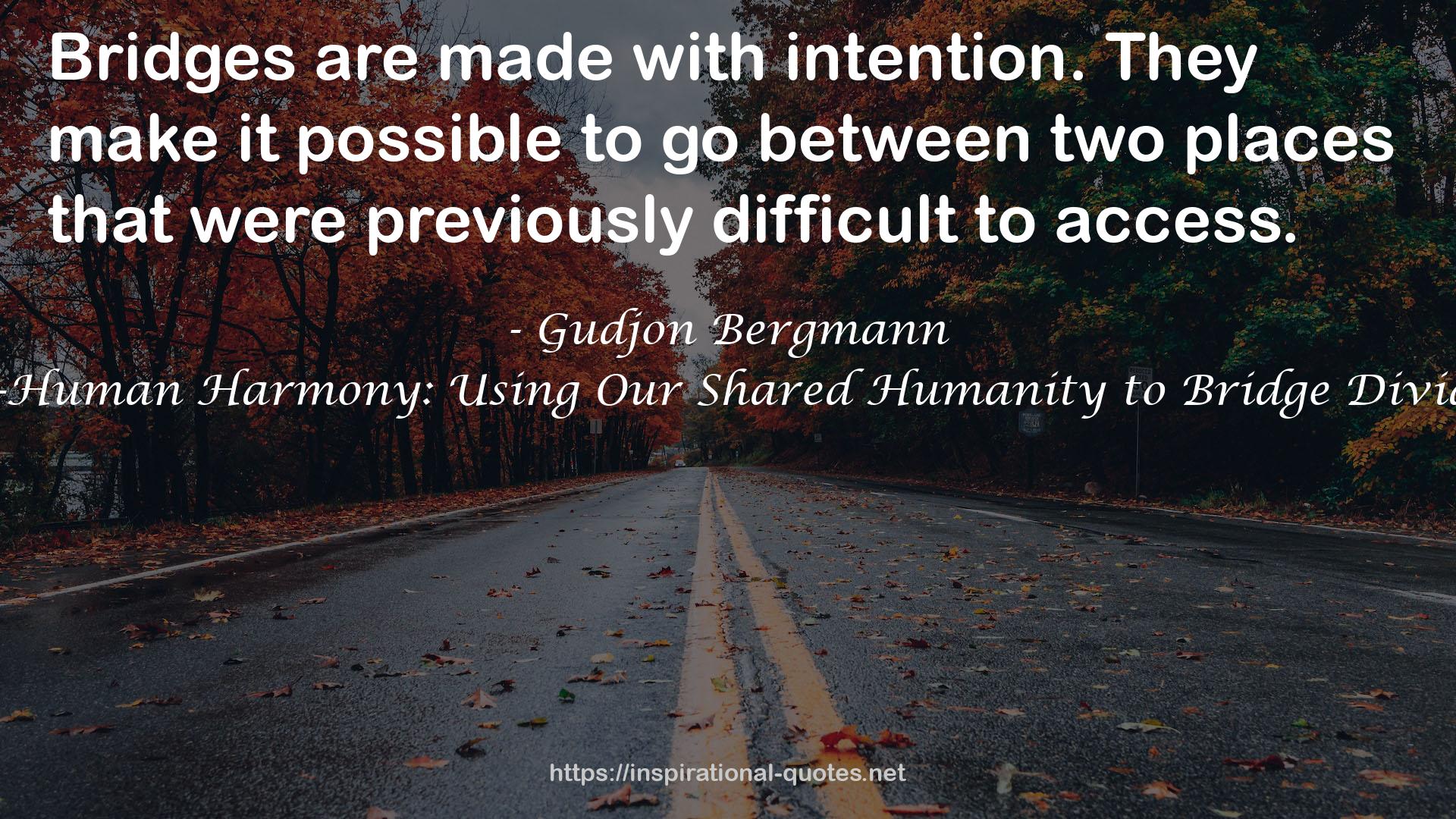 Co-Human Harmony: Using Our Shared Humanity to Bridge Divides QUOTES