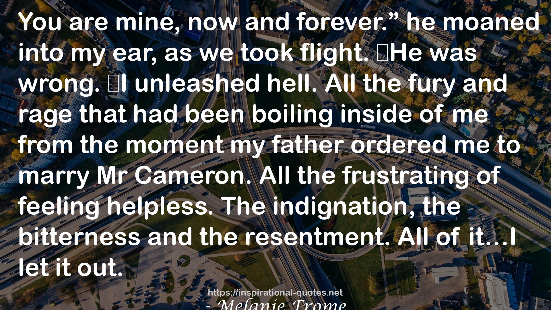 Melanie Frome QUOTES