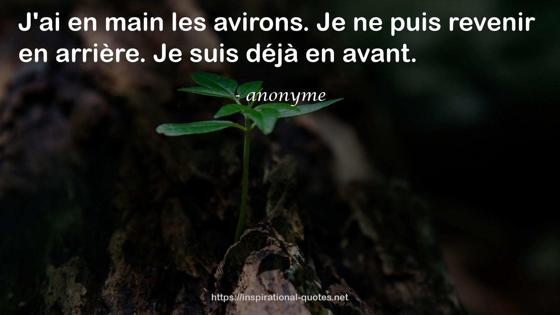 anonyme QUOTES