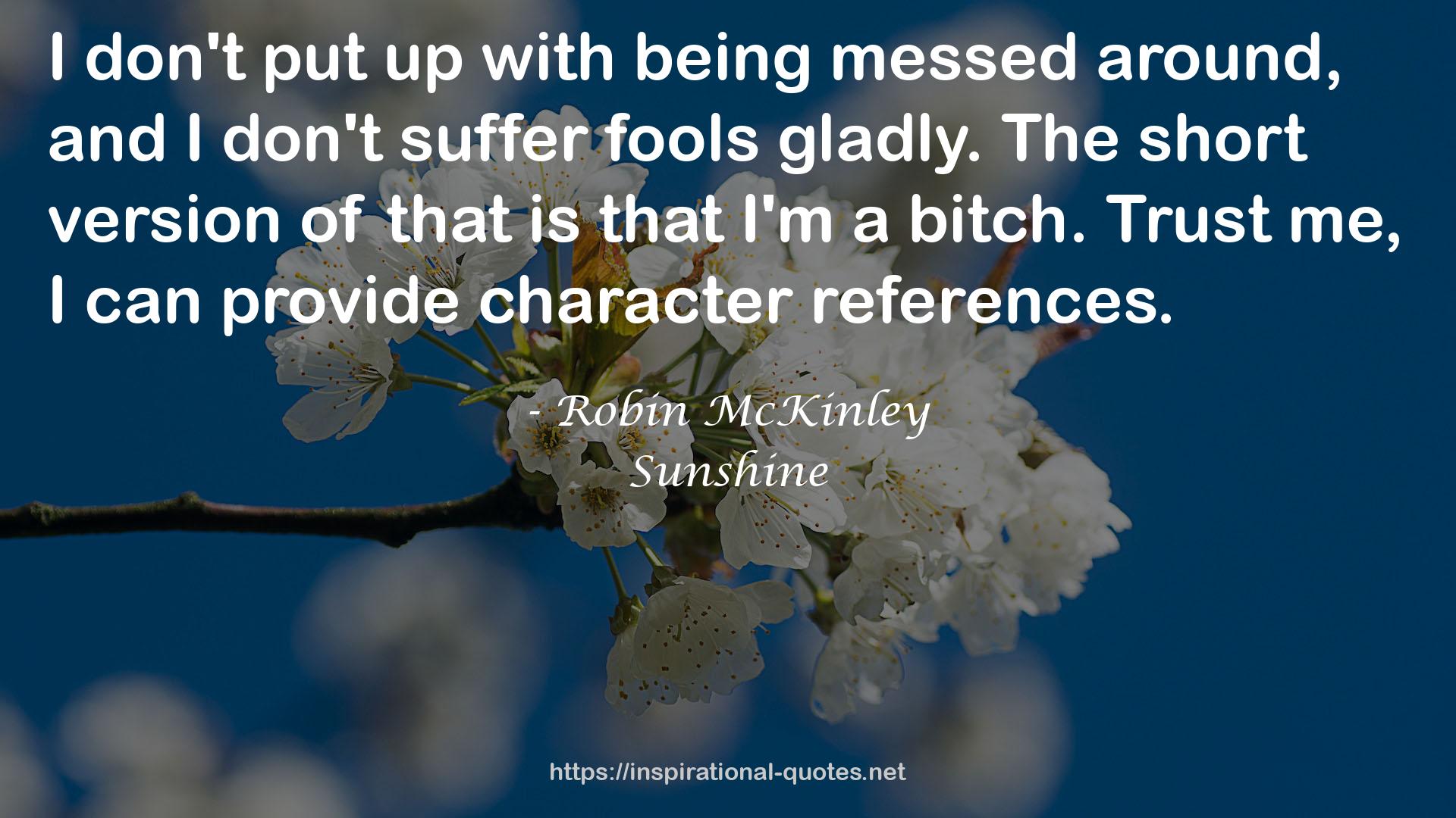 Robin McKinley QUOTES