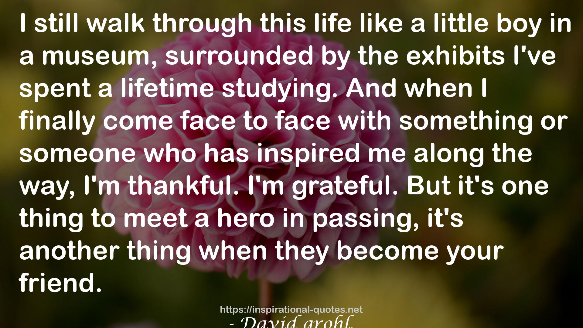 David grohl, QUOTES