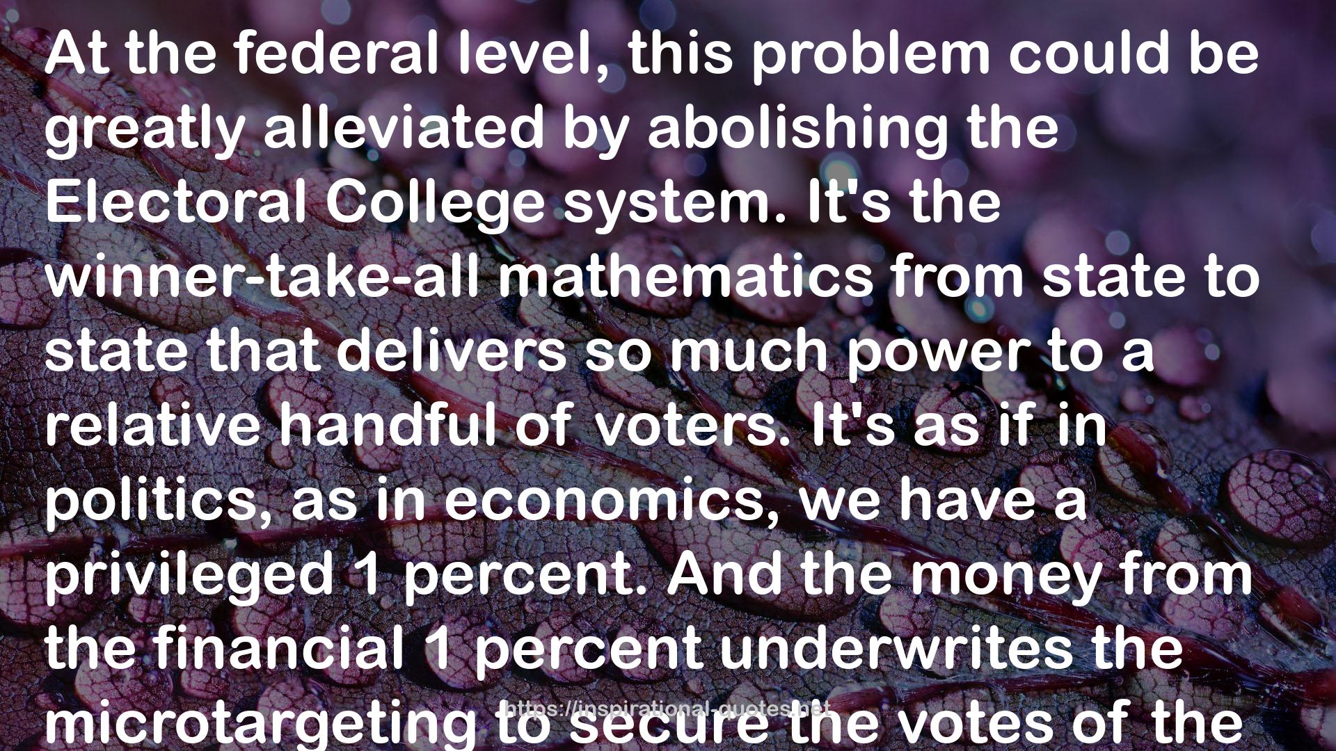 Weapons of Math Destruction: How Big Data Increases Inequality and Threatens Democracy QUOTES