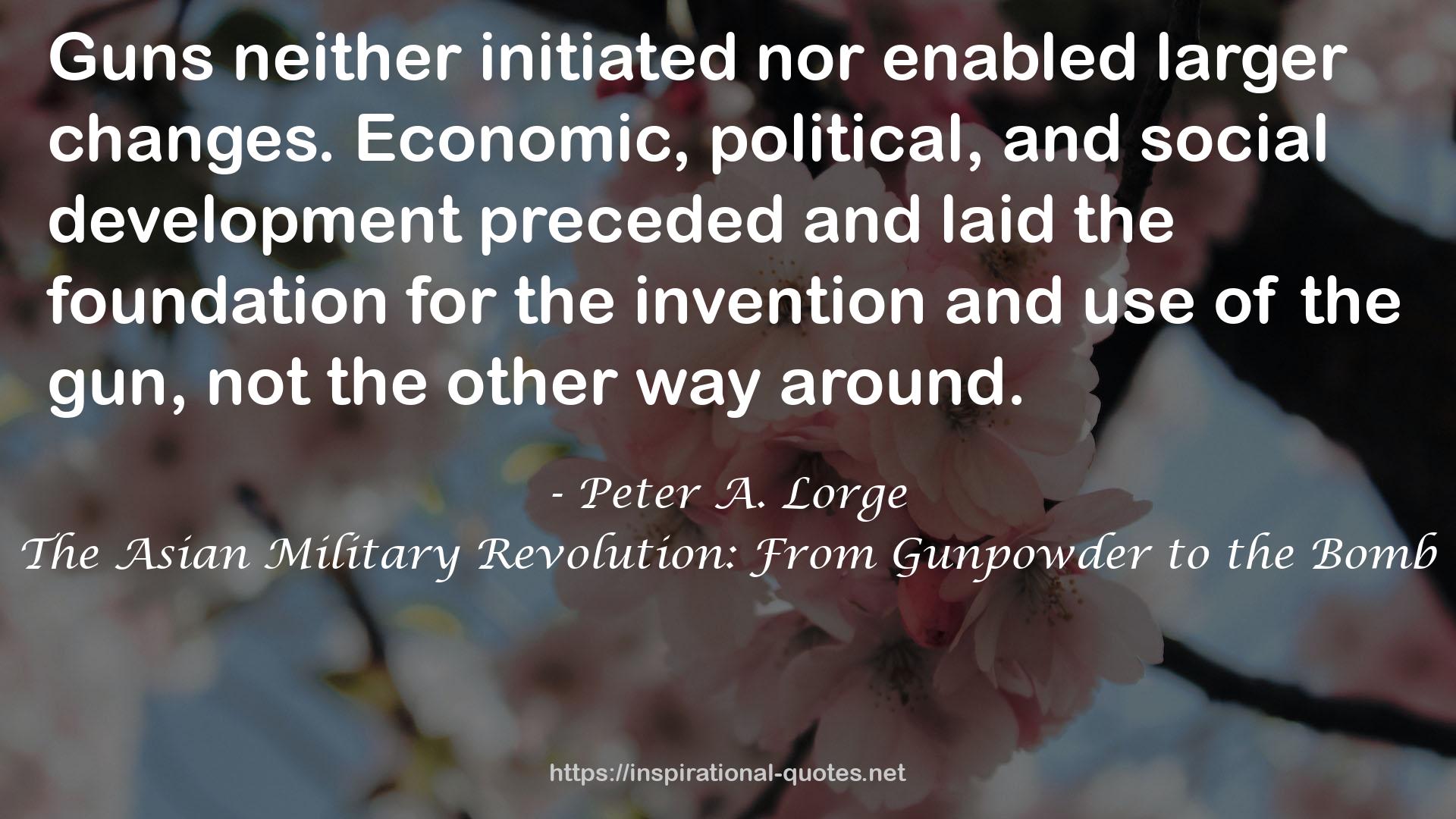 Economic, political, and social development  QUOTES