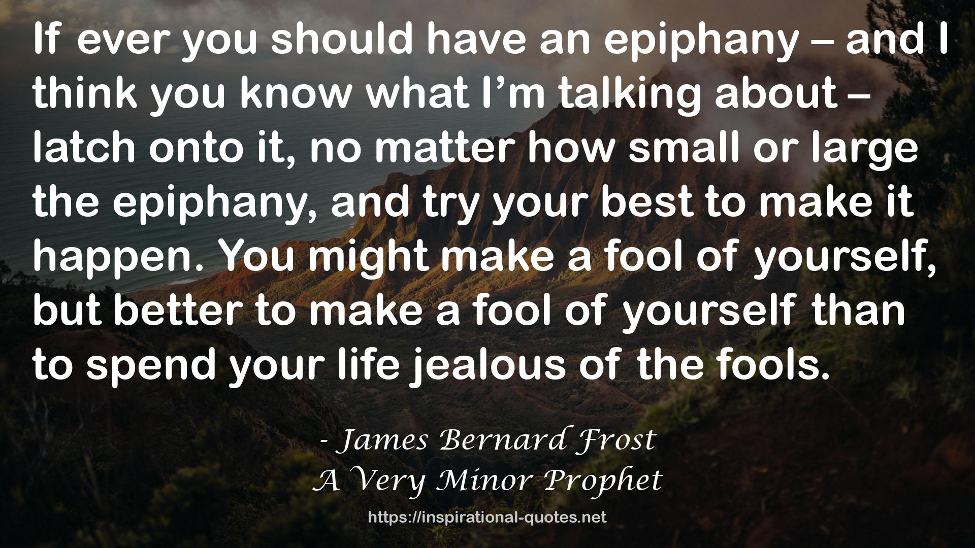 James Bernard Frost QUOTES