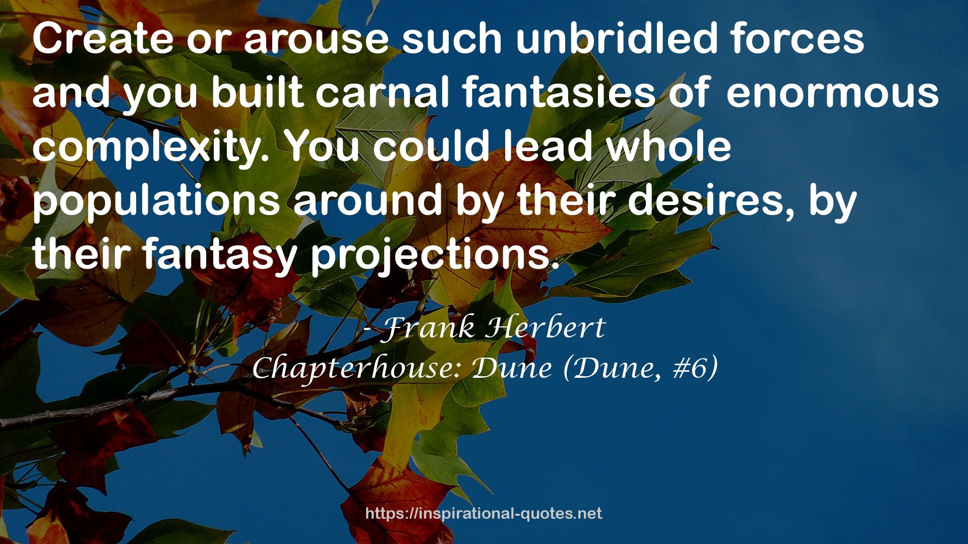 carnal fantasies  QUOTES