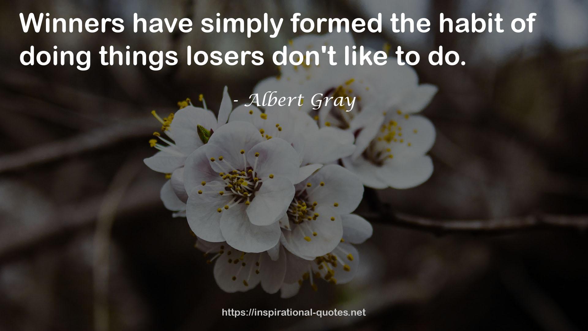 Albert Gray QUOTES