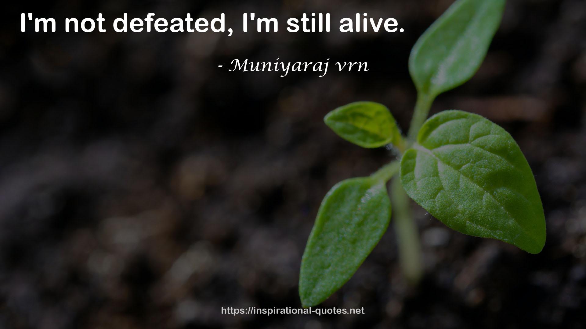 Muniyaraj vrn QUOTES