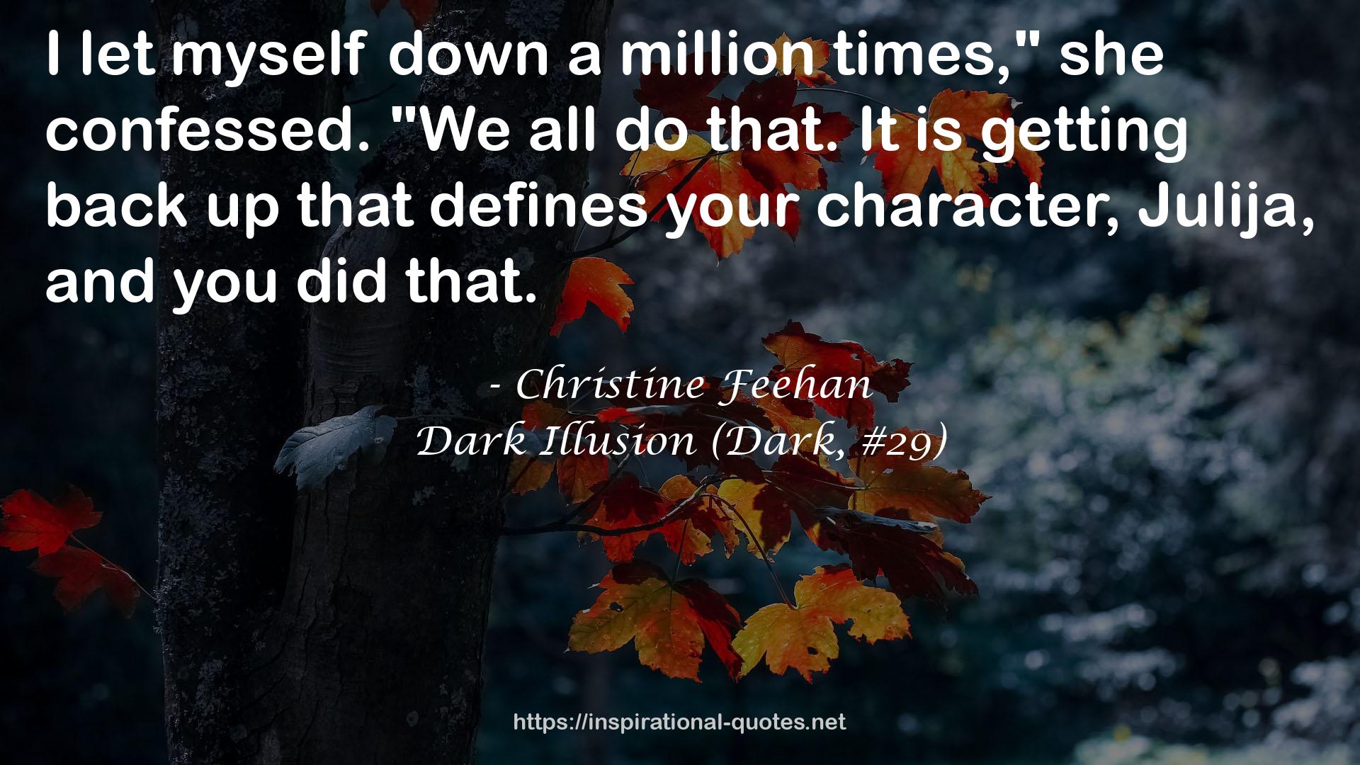 Dark Illusion (Dark, #29) QUOTES