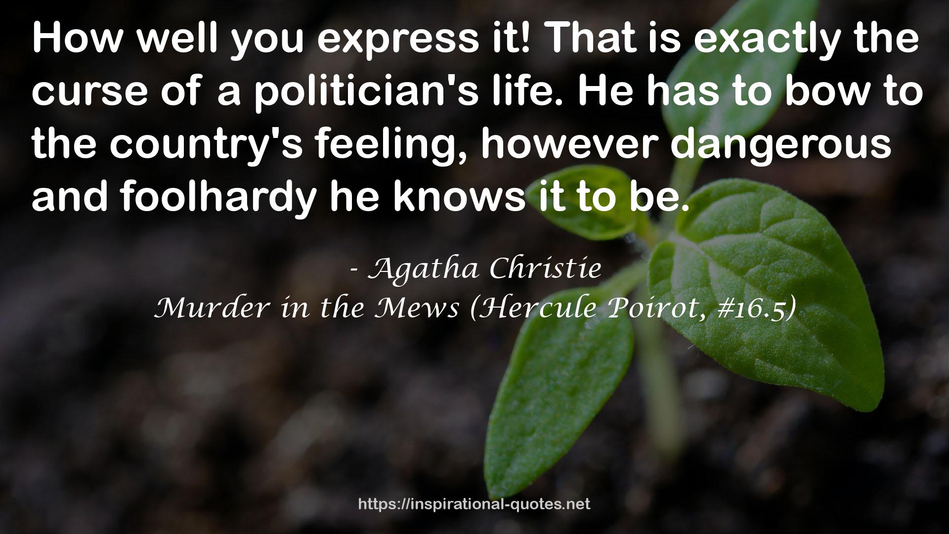 Agatha Christie QUOTES