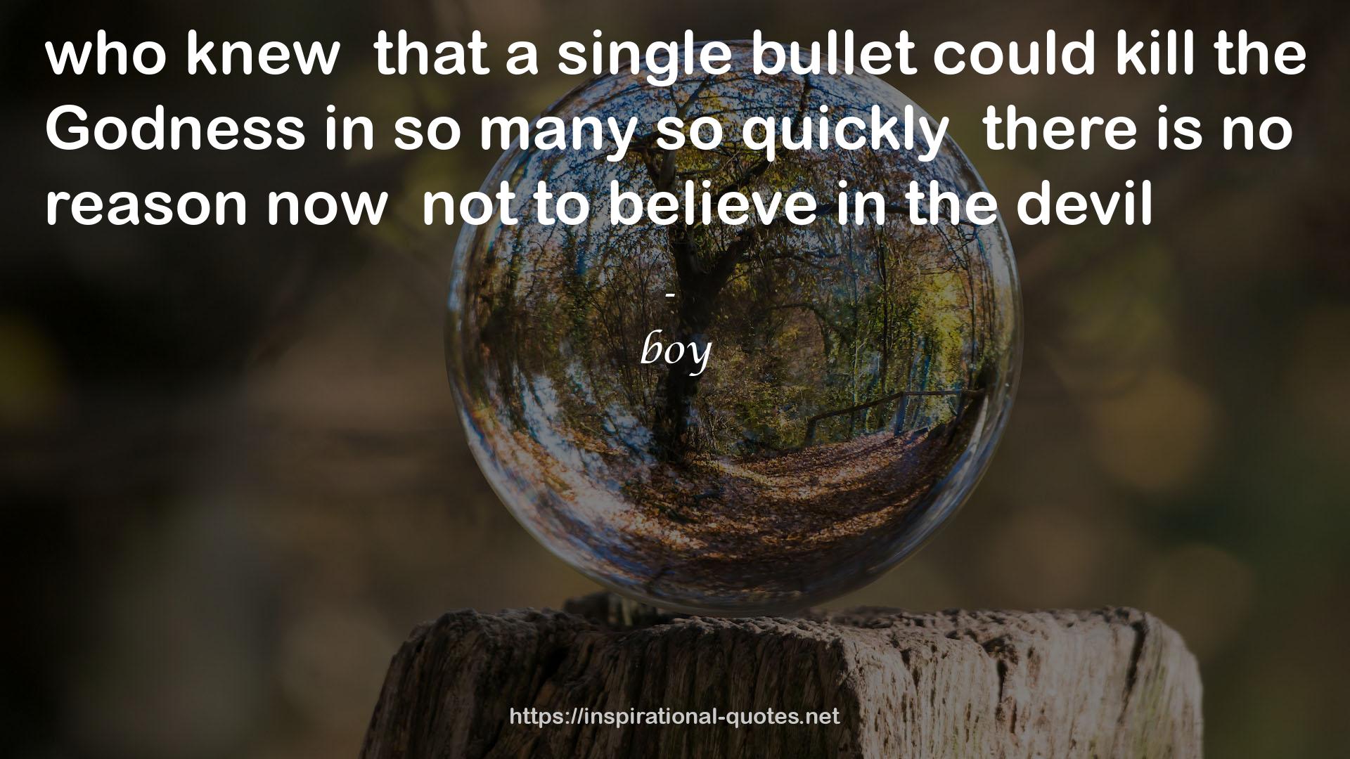 boy QUOTES