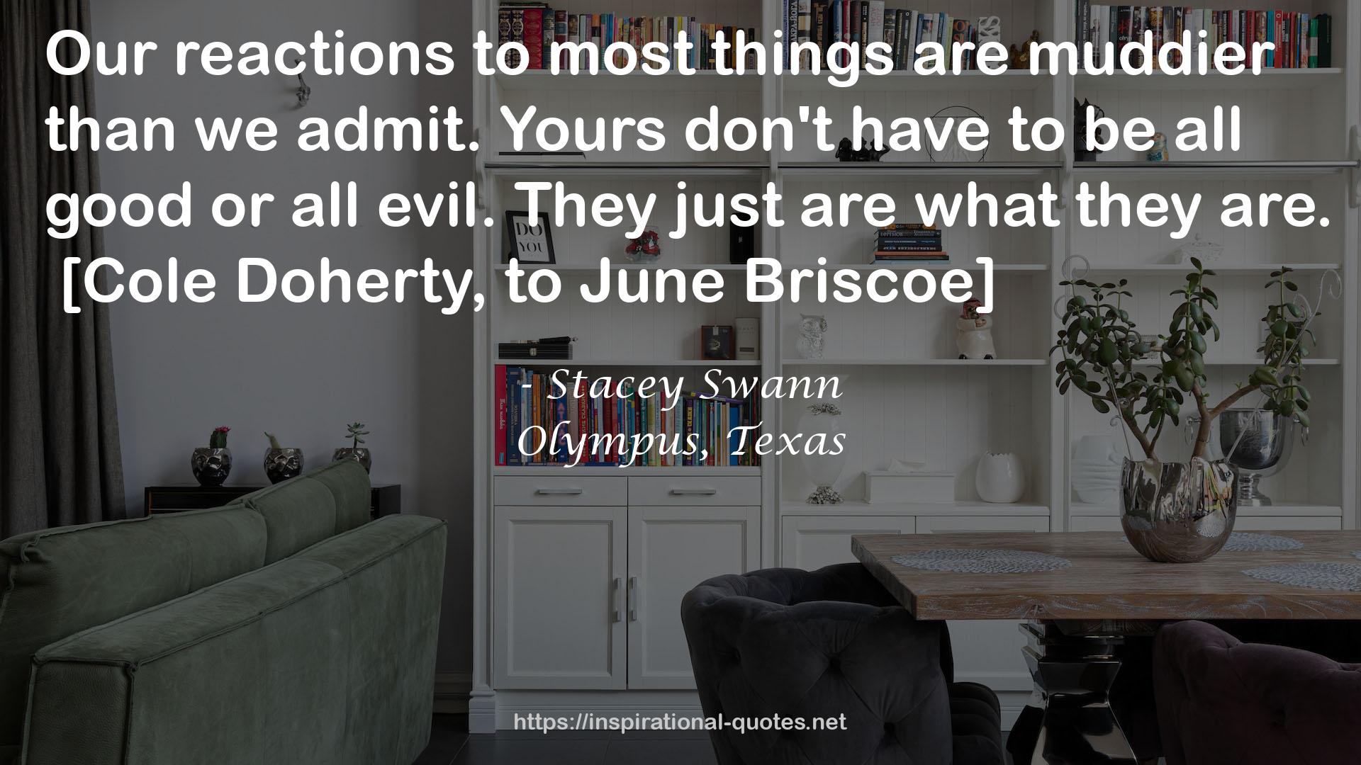 Stacey Swann QUOTES