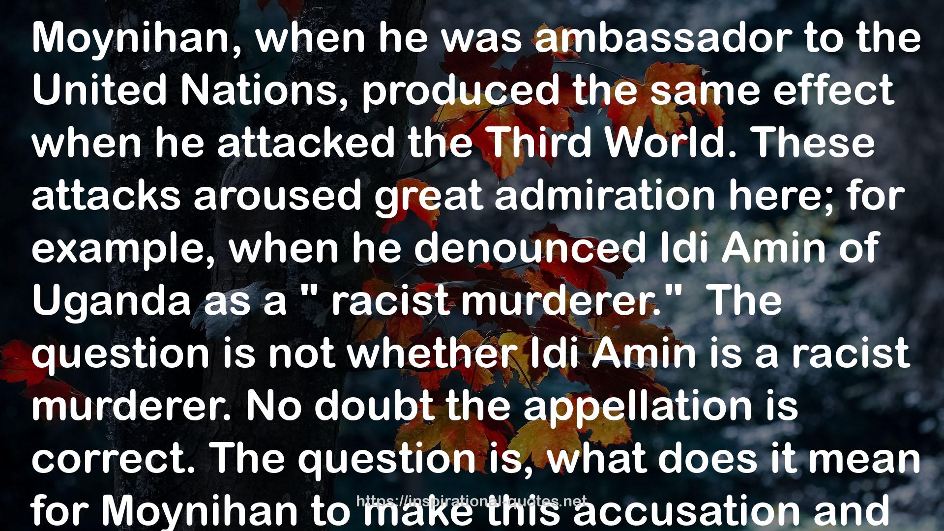 Idi Amin  QUOTES