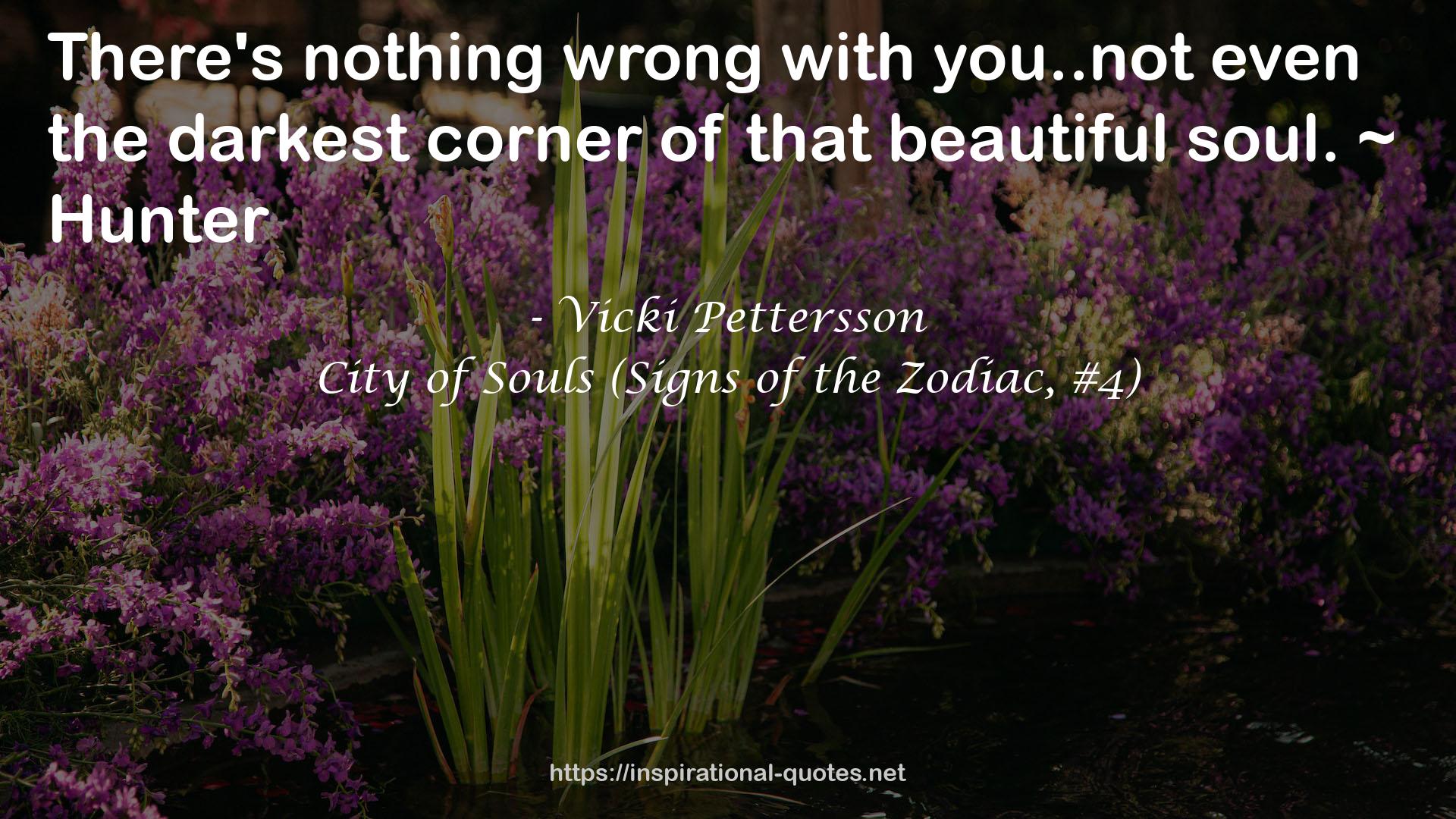 City of Souls (Signs of the Zodiac, #4) QUOTES