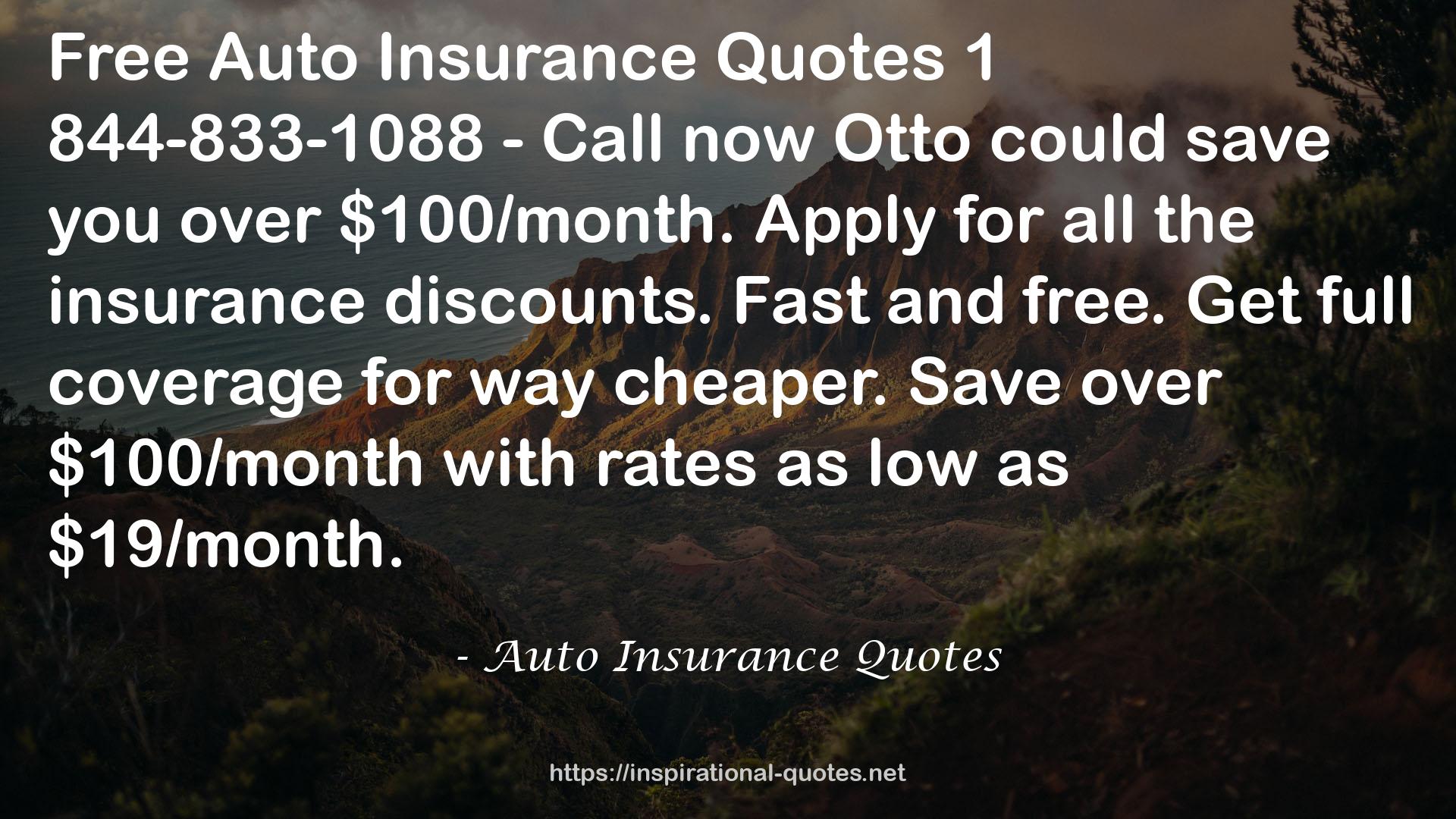 Auto Insurance Quotes QUOTES