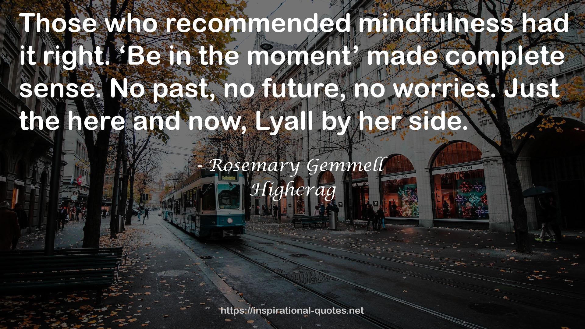 Rosemary Gemmell QUOTES