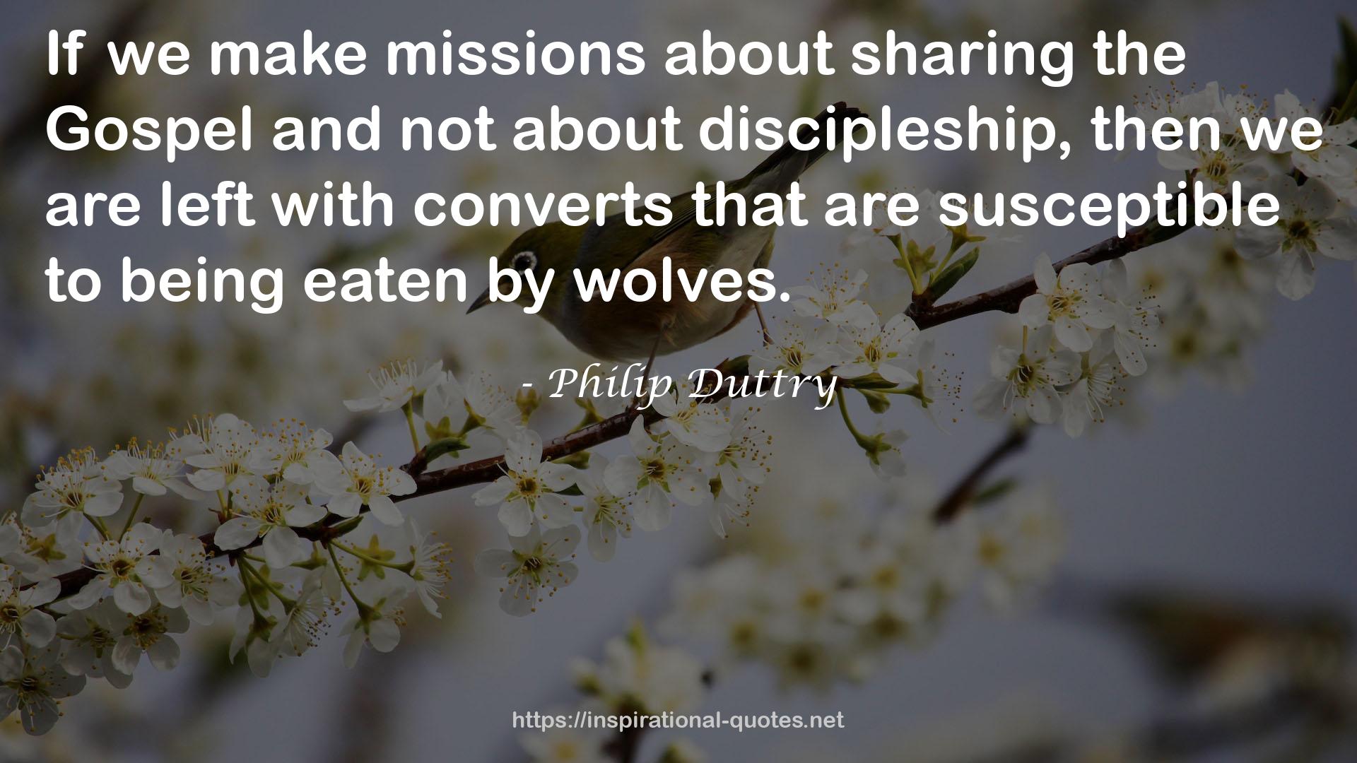 Philip Duttry QUOTES