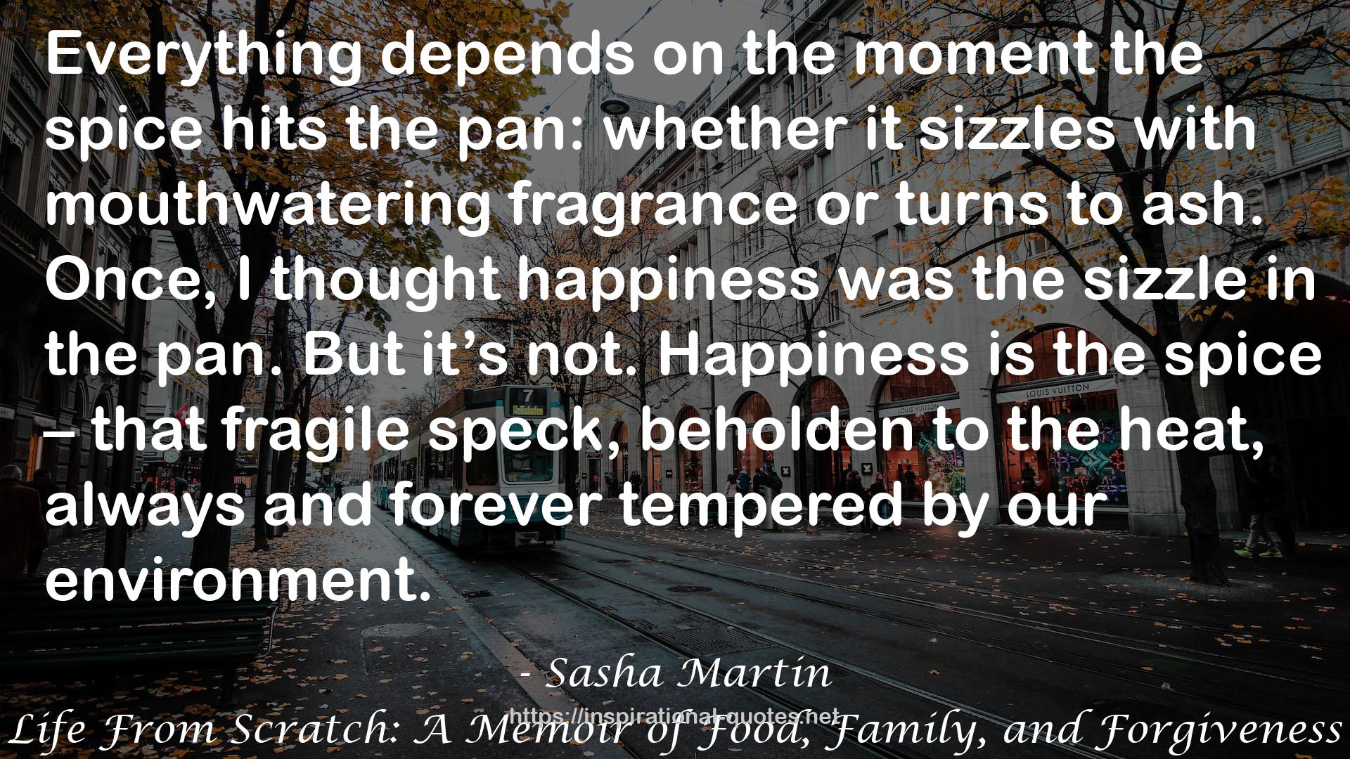 Sasha Martin QUOTES