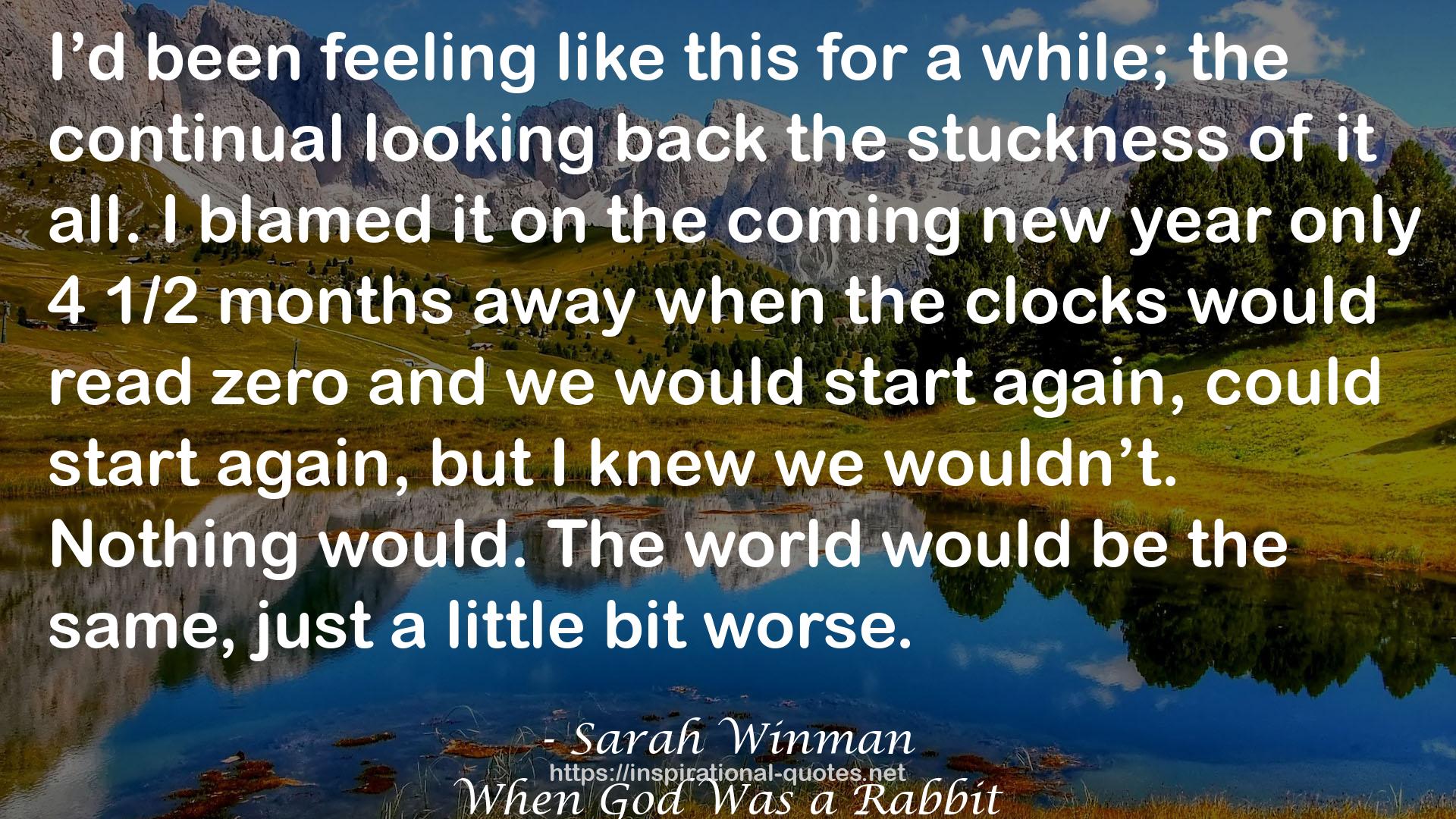 Sarah Winman QUOTES