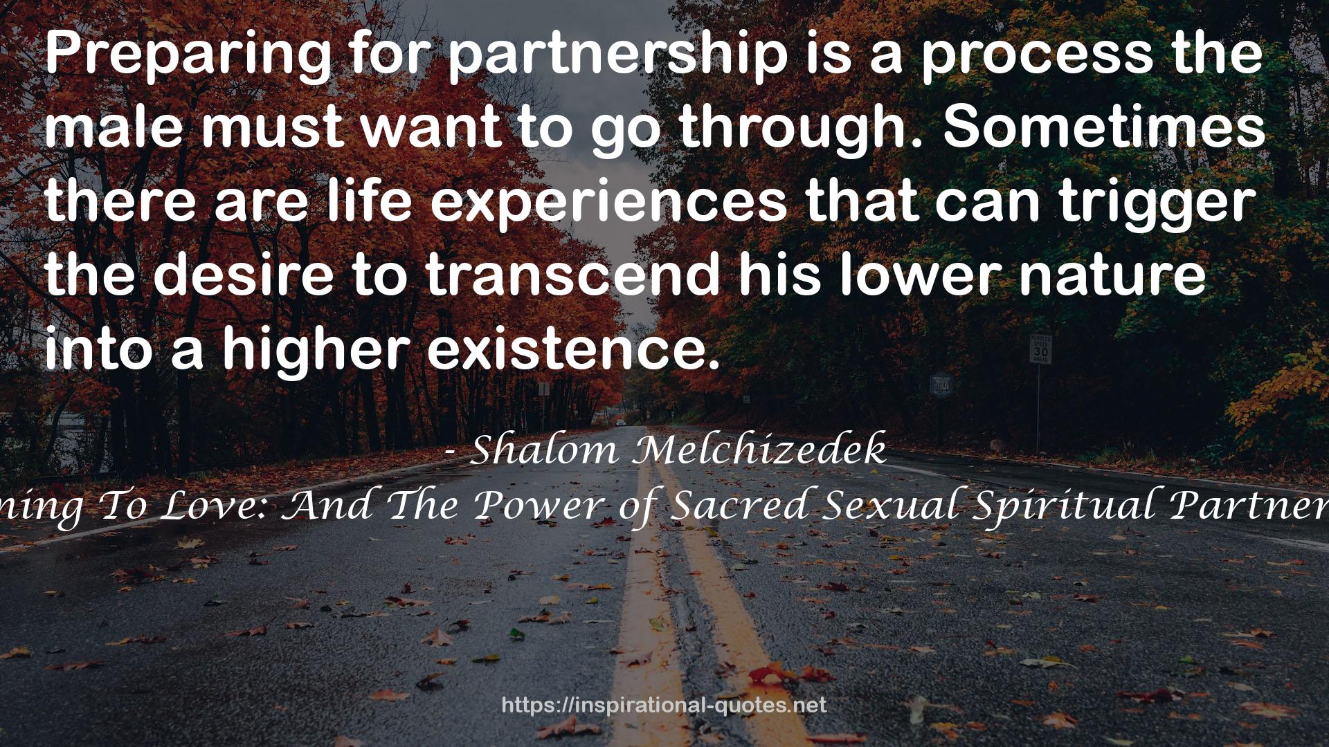 Shalom Melchizedek QUOTES