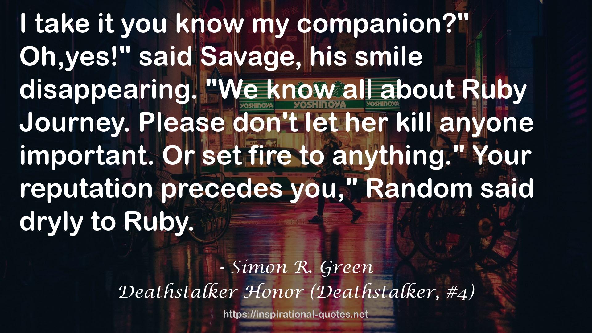 Deathstalker Honor (Deathstalker, #4) QUOTES