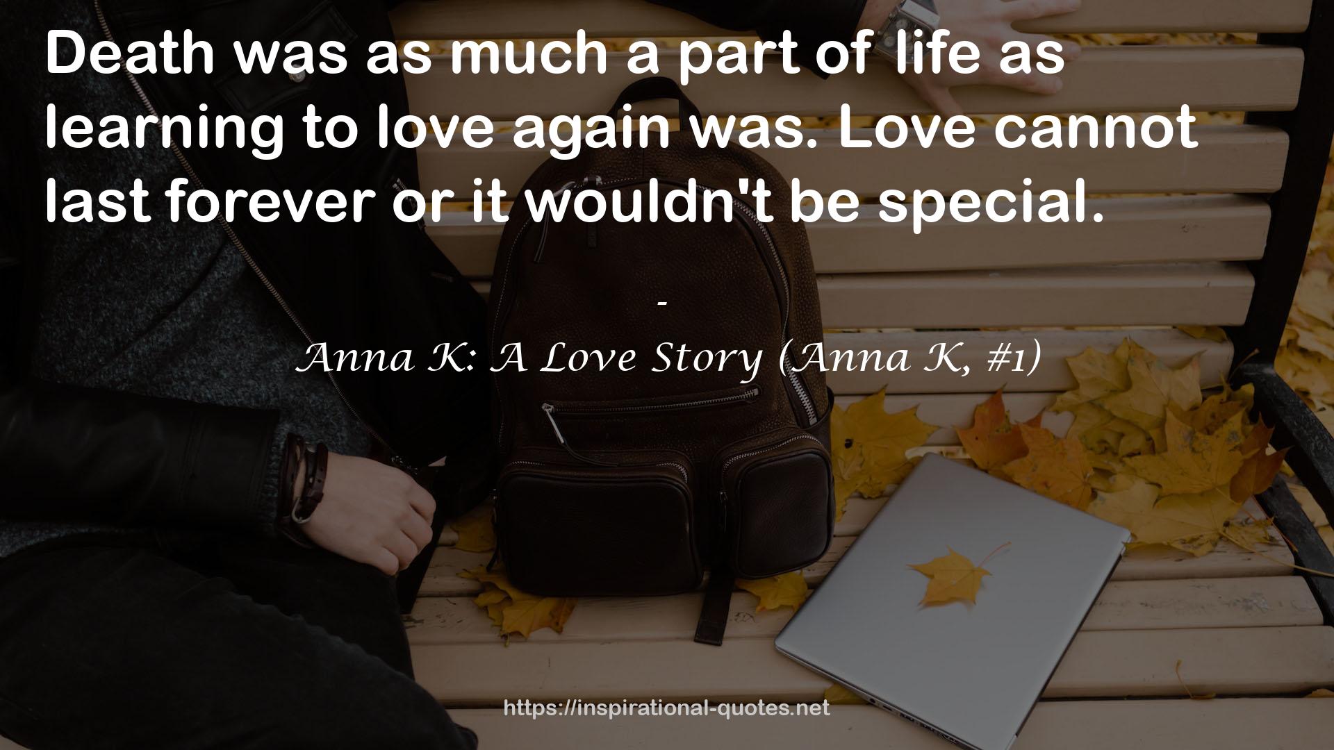 Anna K: A Love Story (Anna K, #1) QUOTES