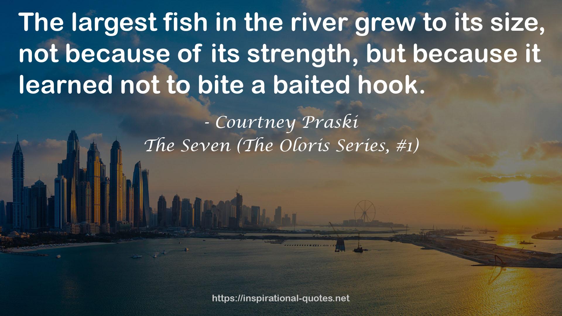 The Seven (The Oloris Series, #1) QUOTES