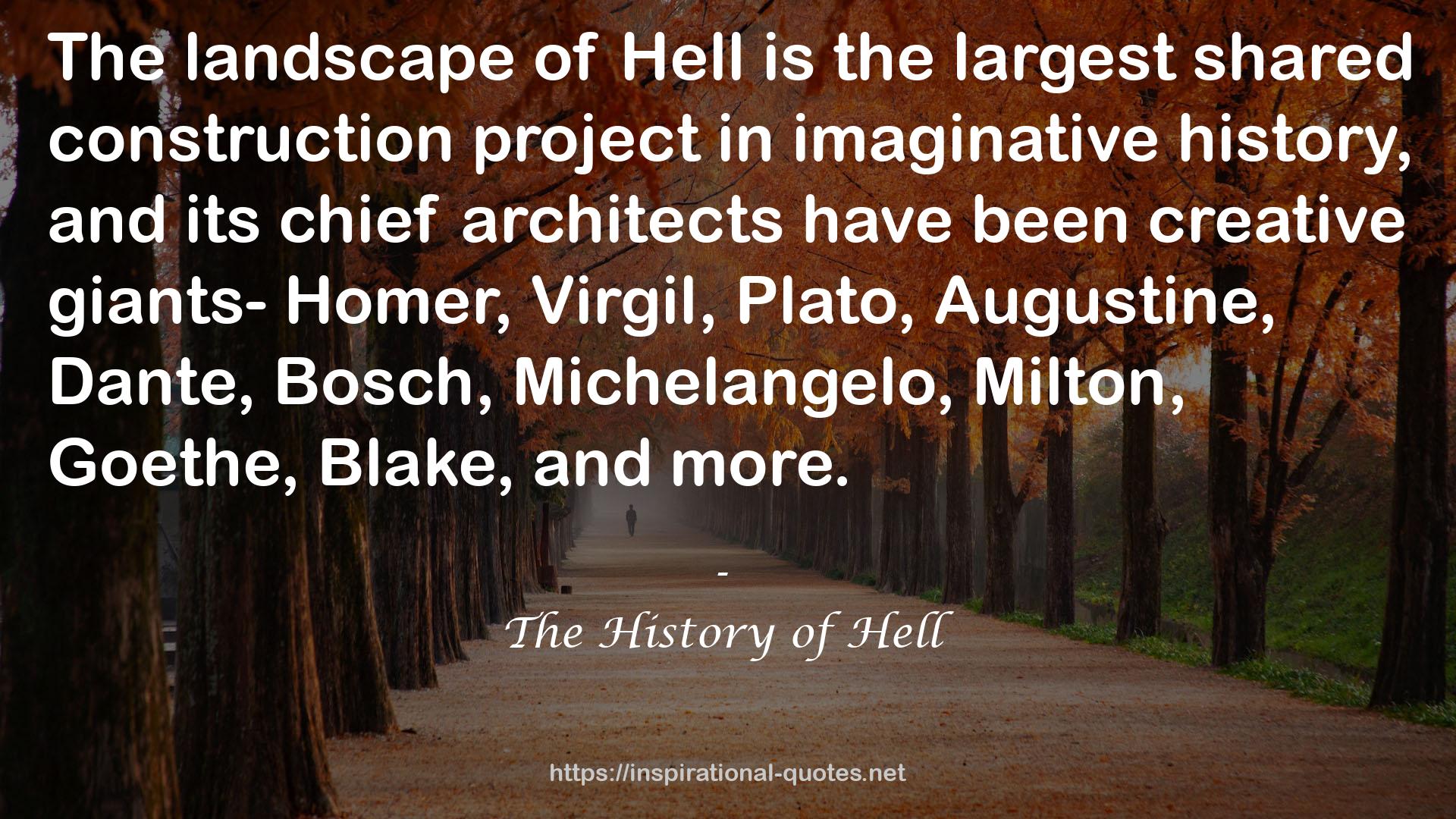 The History of Hell QUOTES