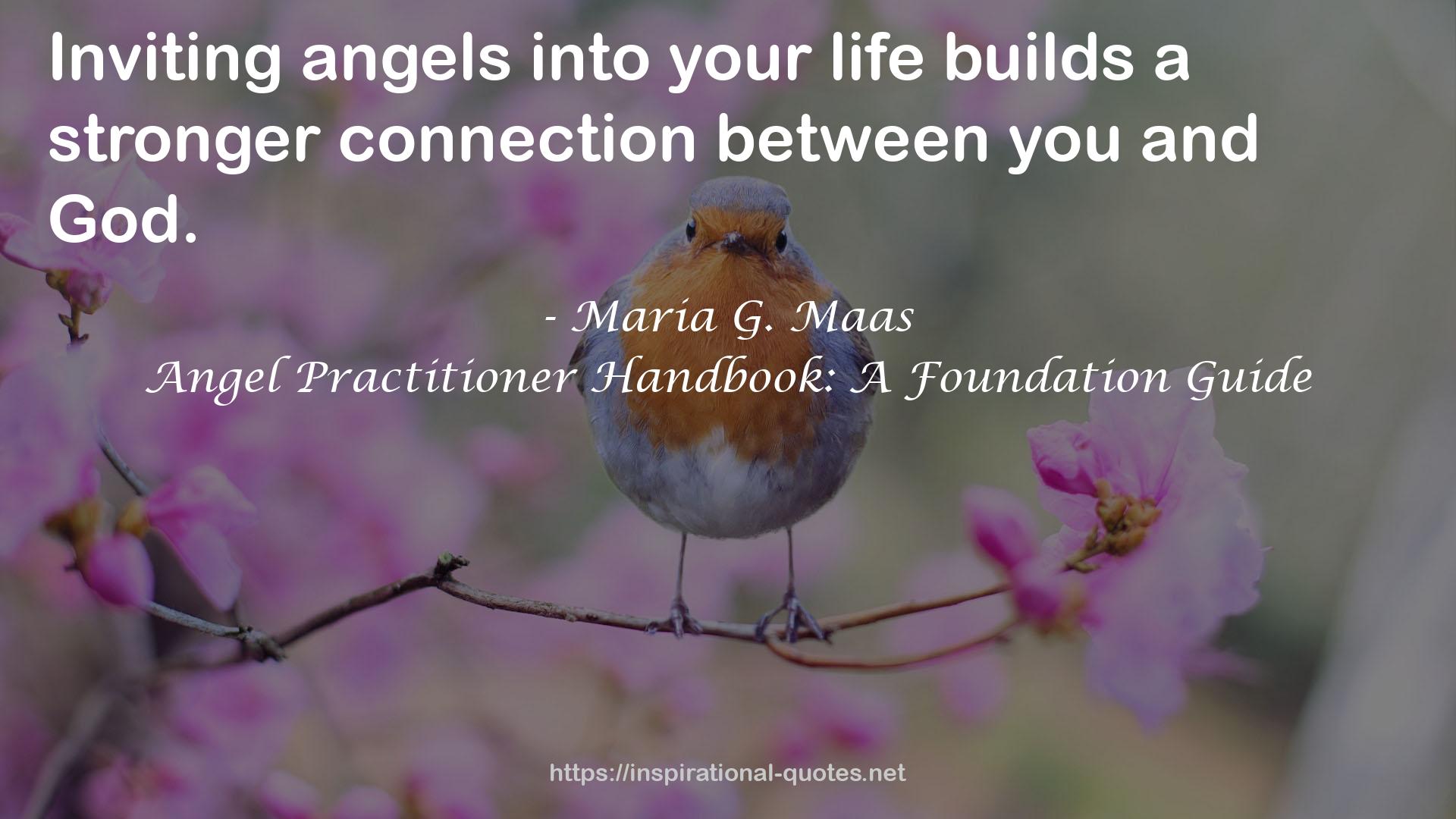 Maria G. Maas QUOTES