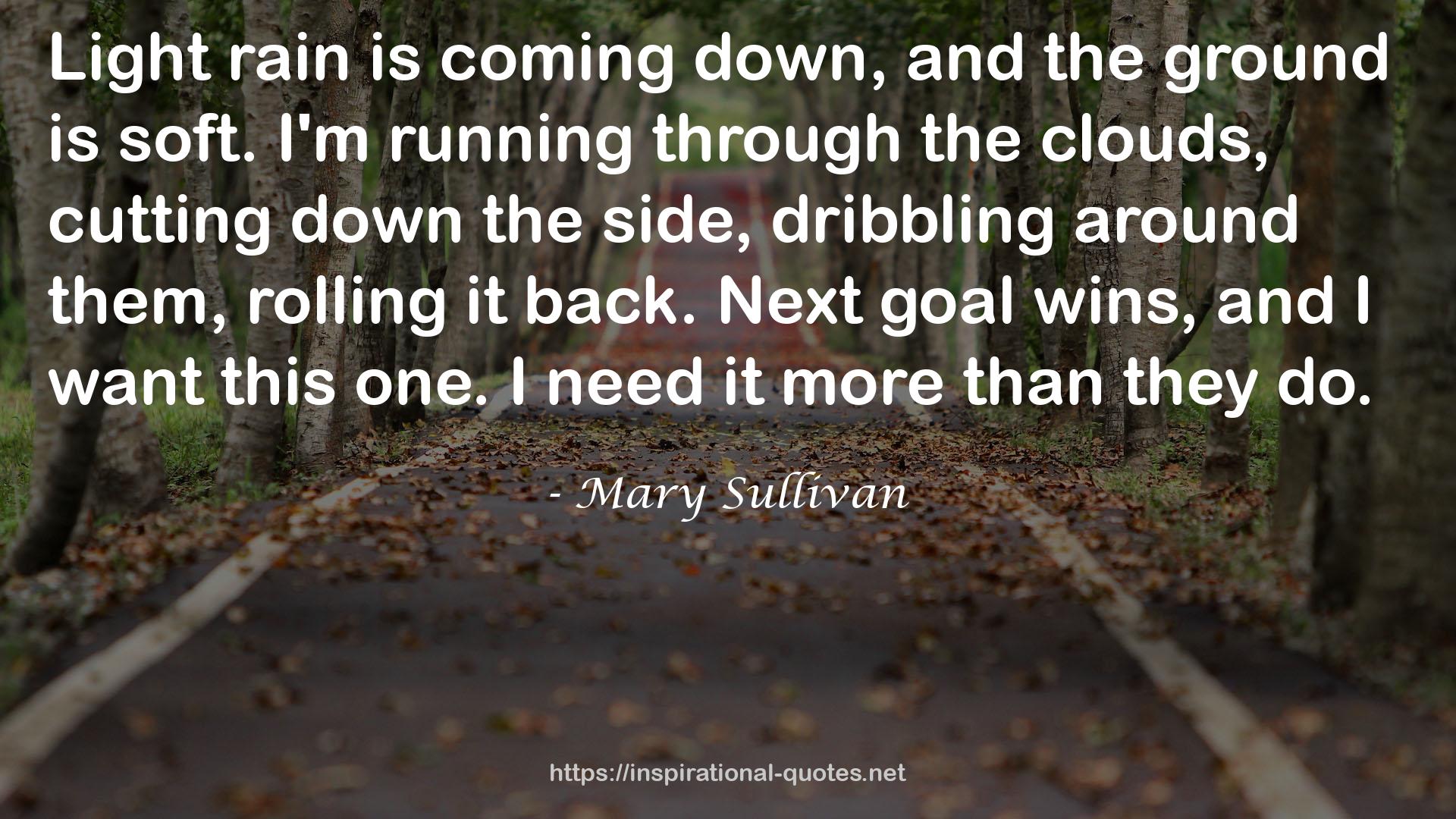 Mary Sullivan QUOTES