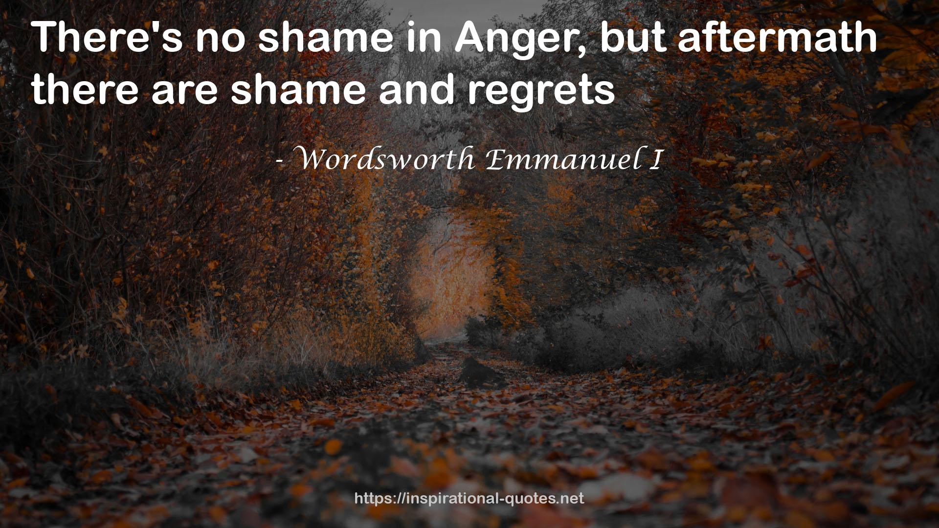 Wordsworth Emmanuel I QUOTES