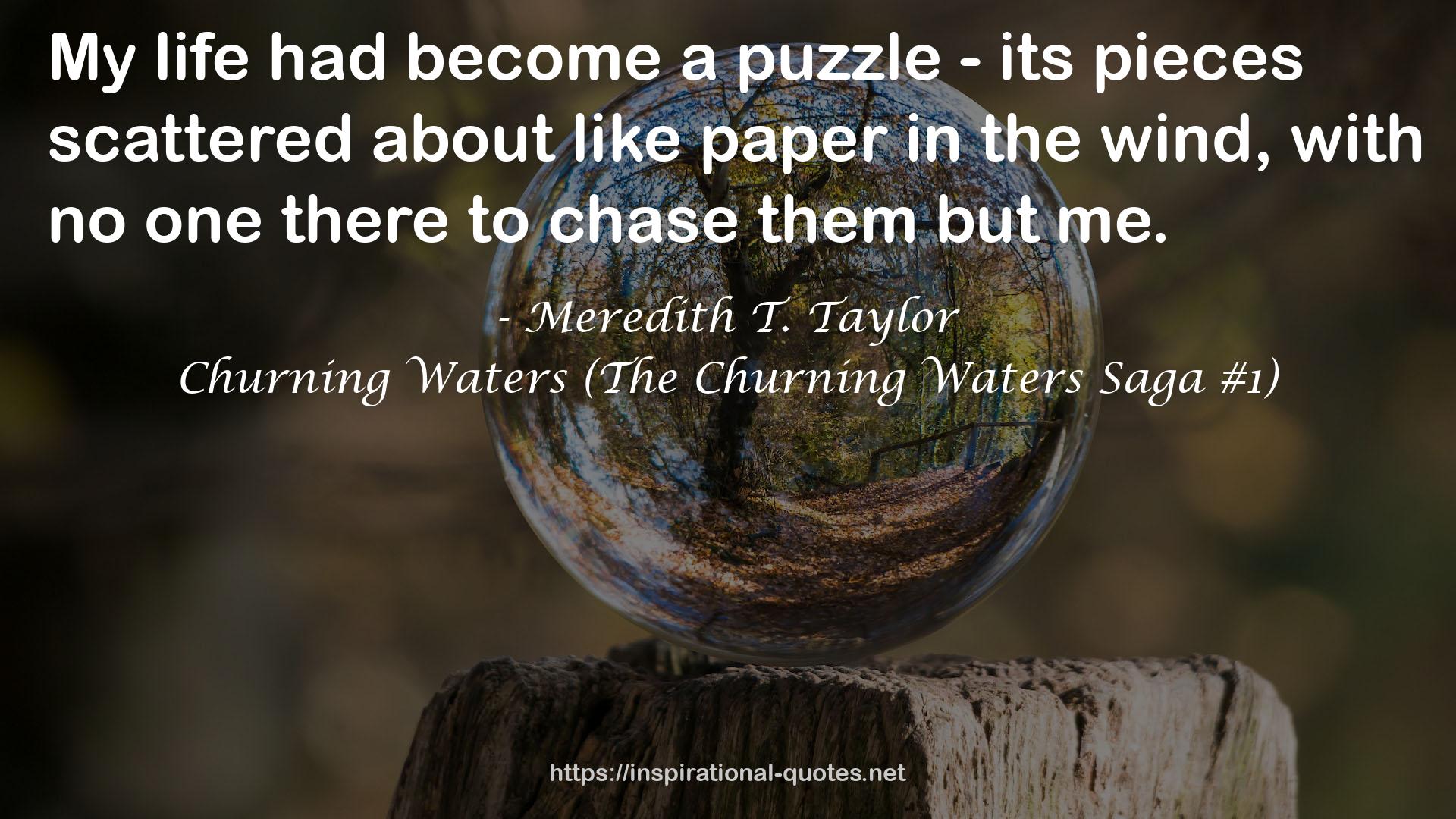 Churning Waters (The Churning Waters Saga #1) QUOTES