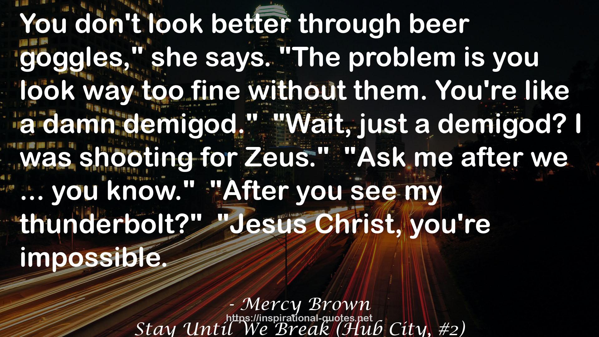 Mercy Brown QUOTES