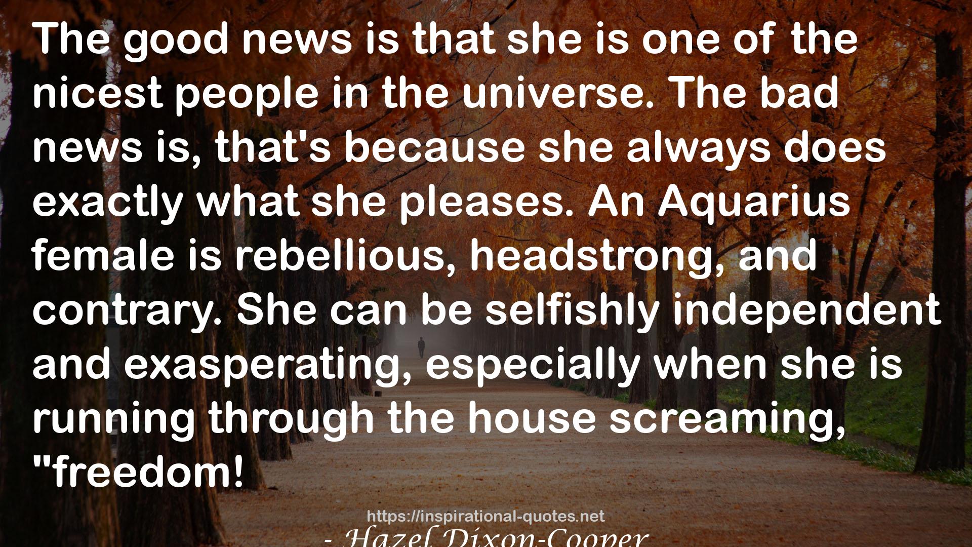 Hazel Dixon-Cooper QUOTES